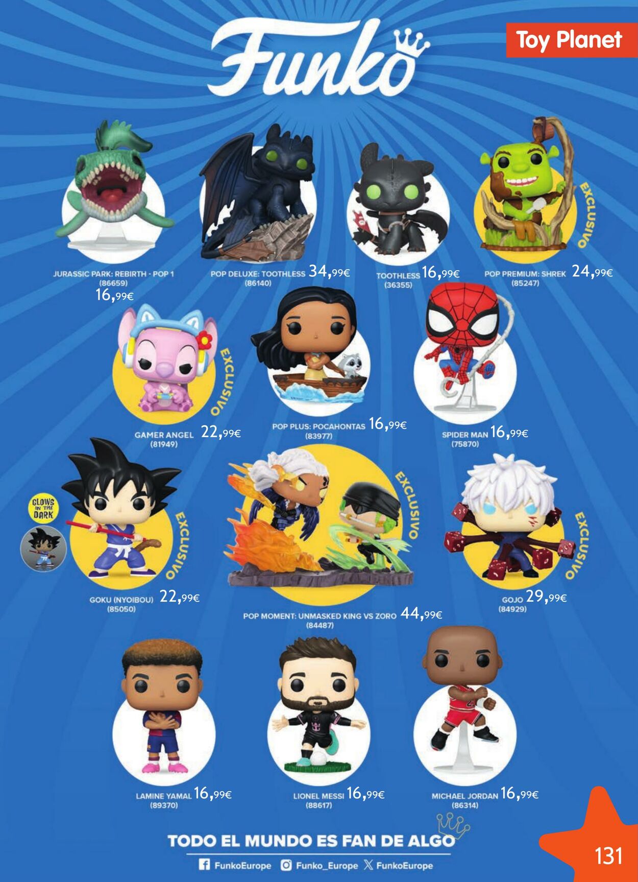 Folleto Toy Planet 13.07.2025 - 31.07.2025