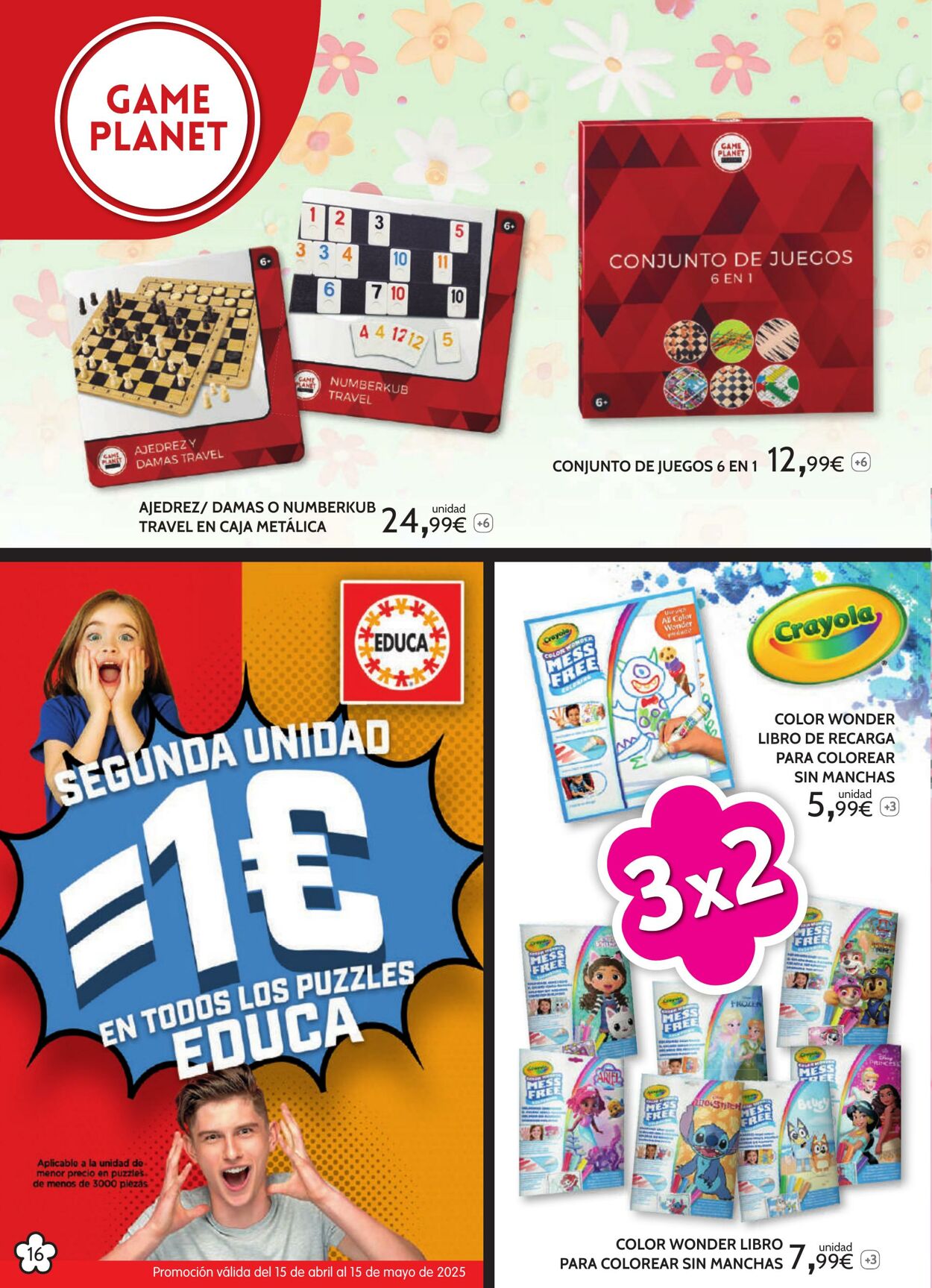 Folleto Toy Planet 15.04.2025 - 10.06.2025