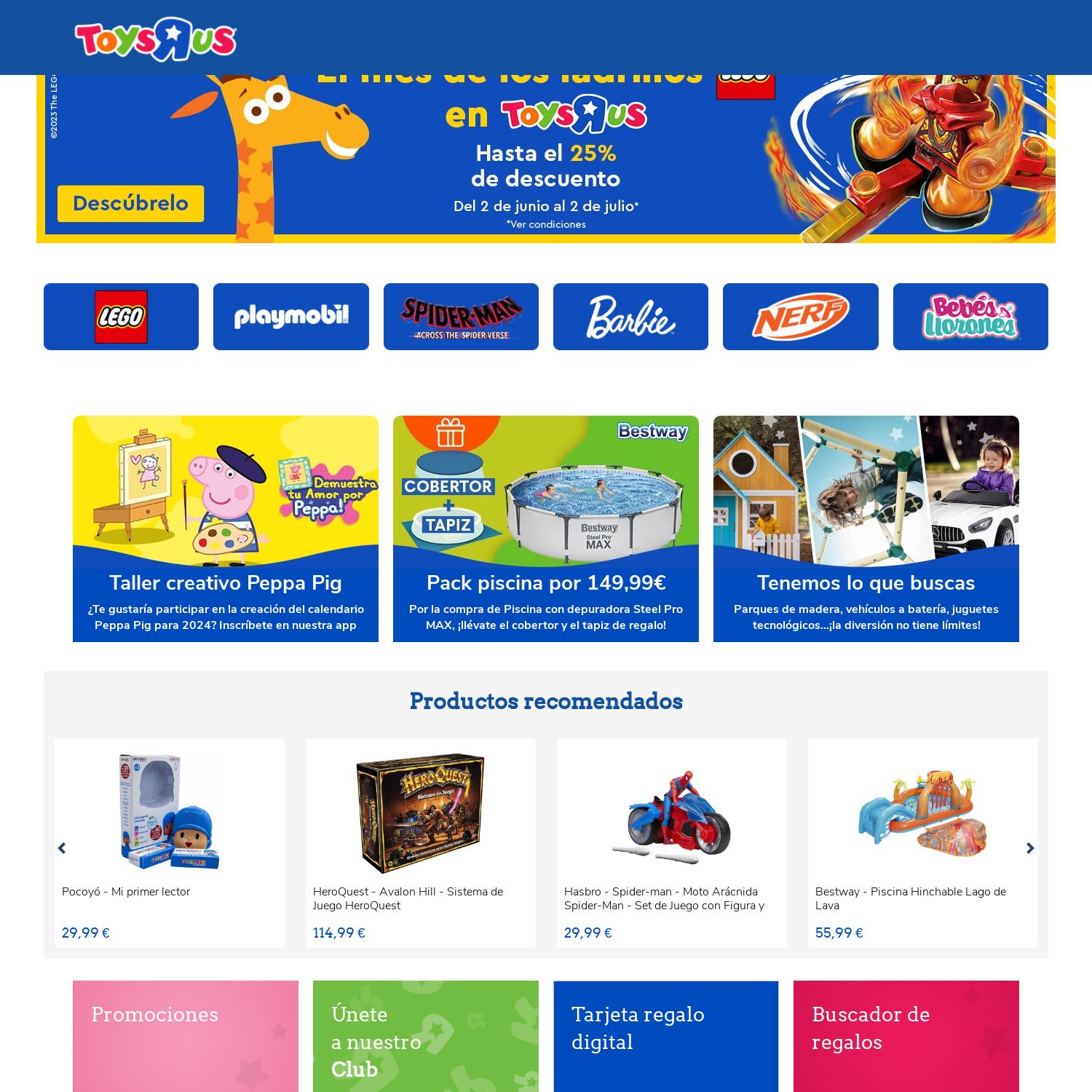 Folleto ToysRUs 03.07.2023 - 19.07.2023