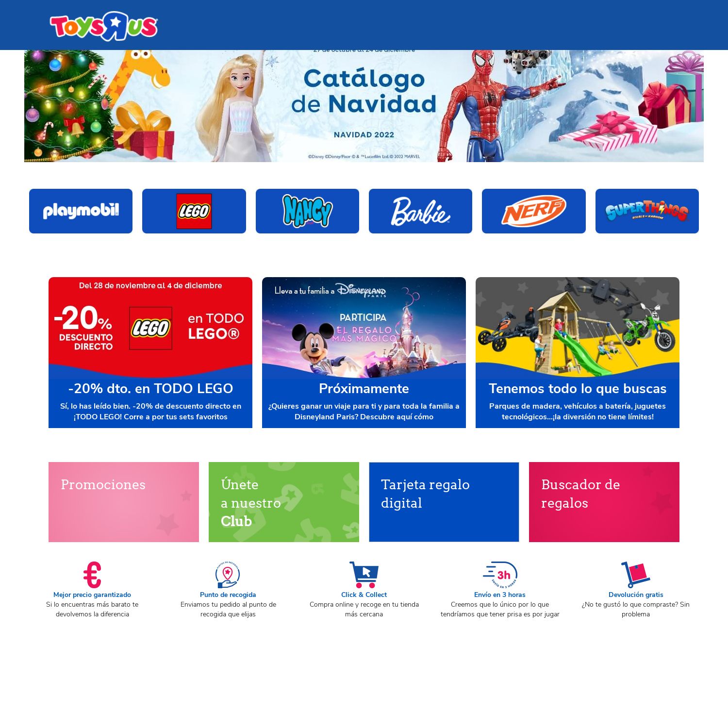 Folleto ToysRUs 01.12.2022 - 16.12.2022