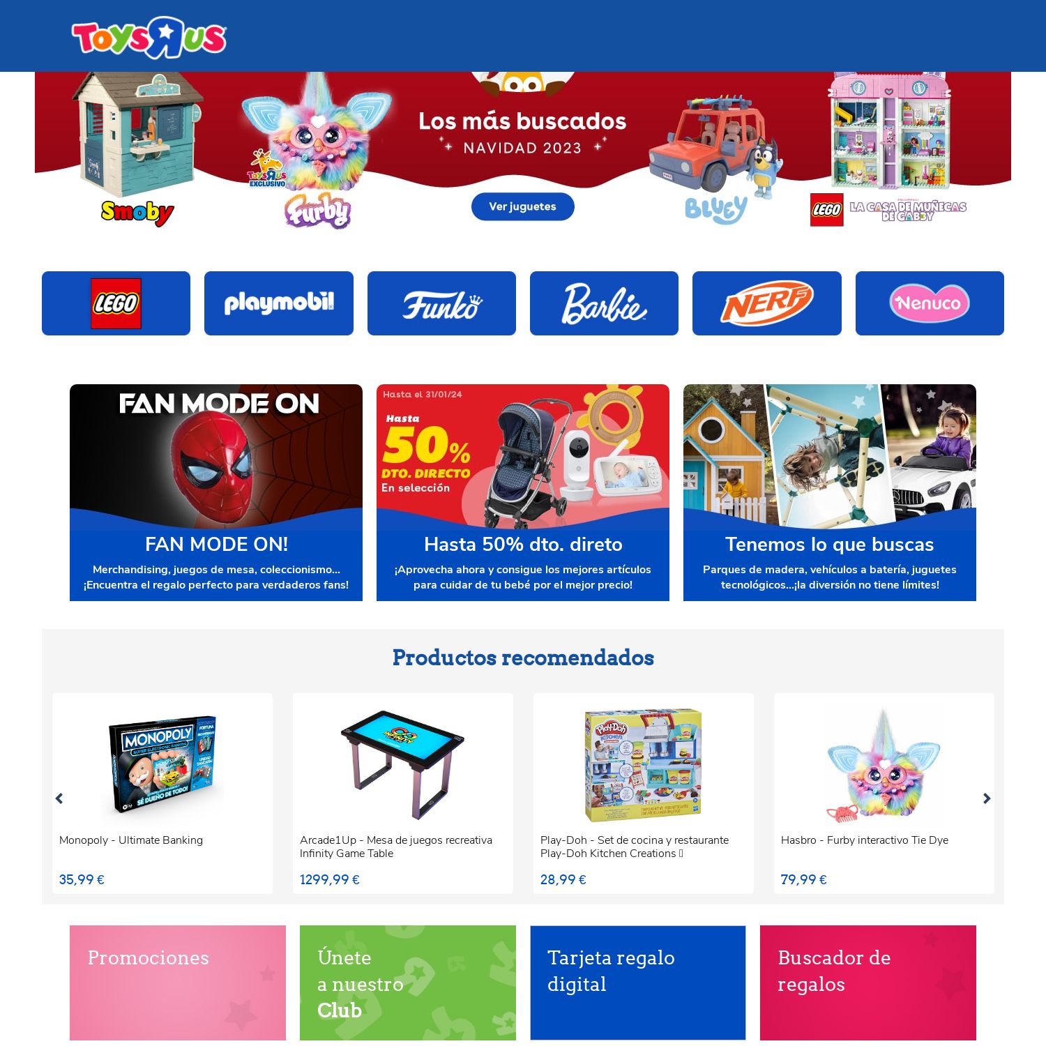 Folleto ToysRUs 01.01.2024 - 16.01.2024