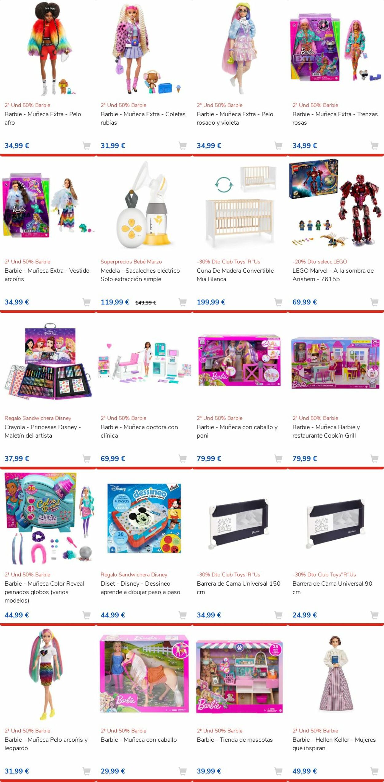 Folleto ToysRUs 16.03.2024 - 31.03.2024