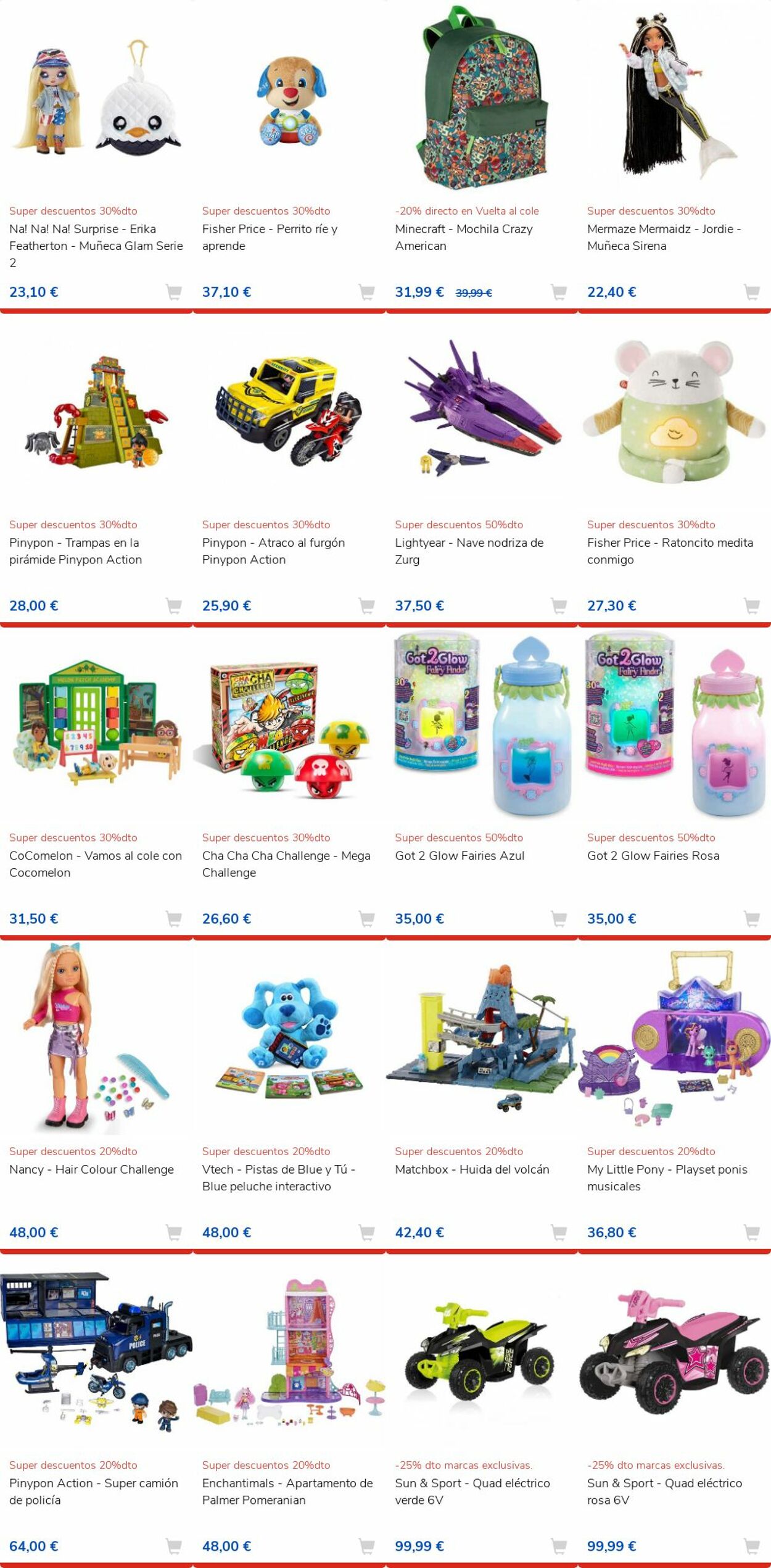 Folleto ToysRUs 16.08.2023 - 31.08.2023