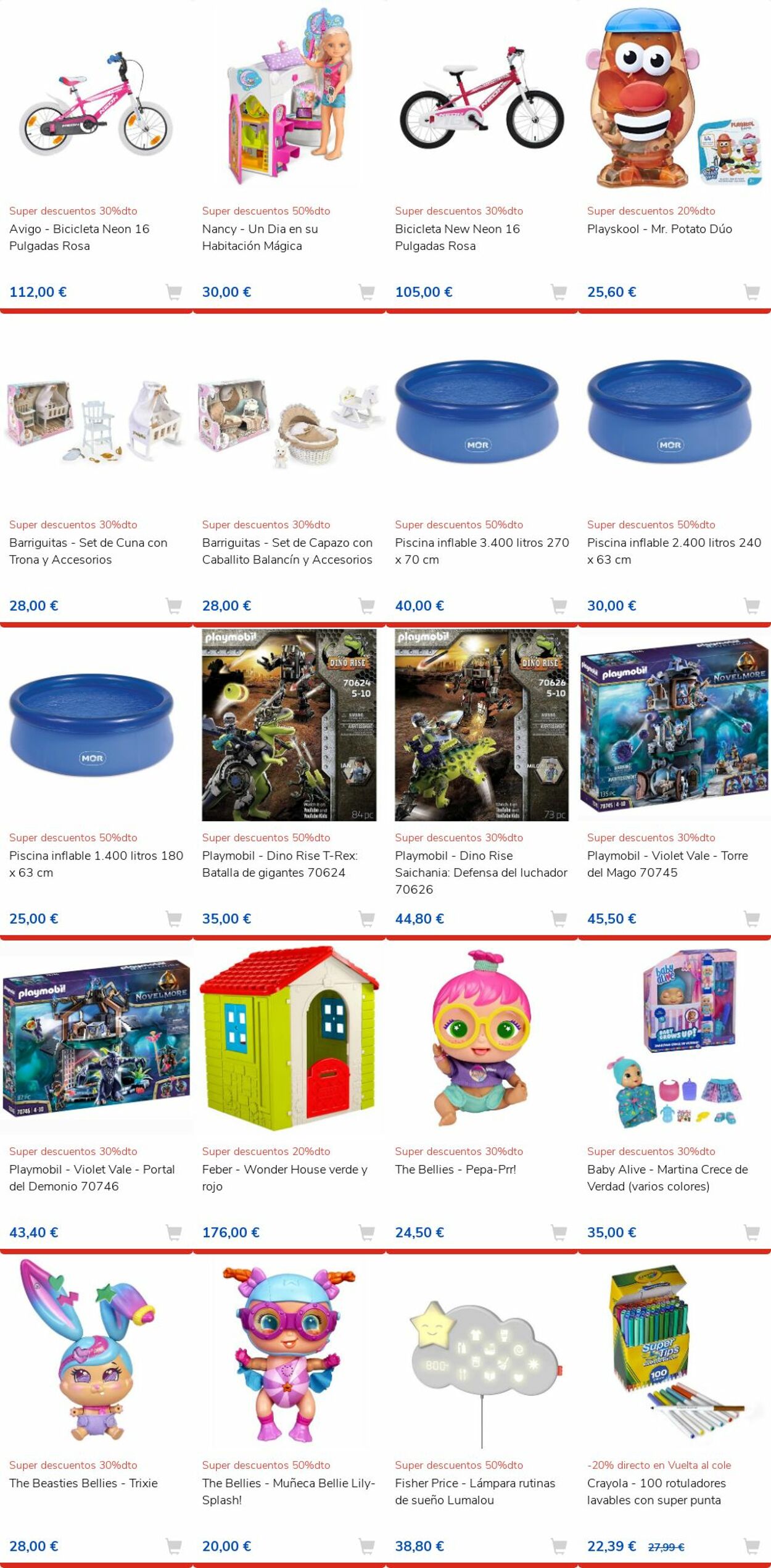 Folleto ToysRUs 16.08.2023 - 31.08.2023