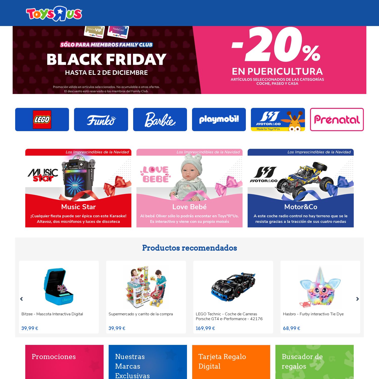 Folleto ToysRUs 01.12.2024 - 16.12.2024