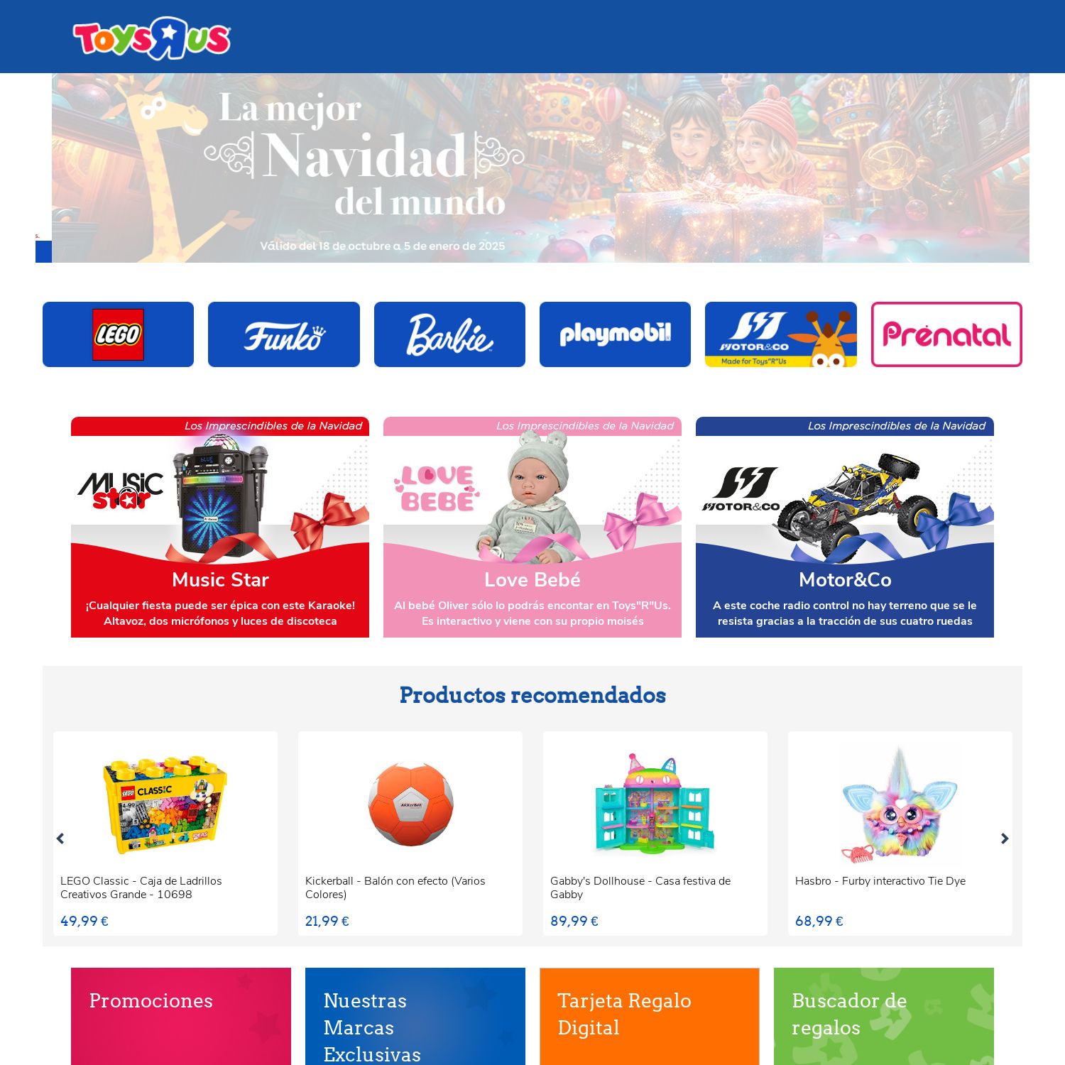 Folleto ToysRUs 16.12.2024 - 31.12.2024