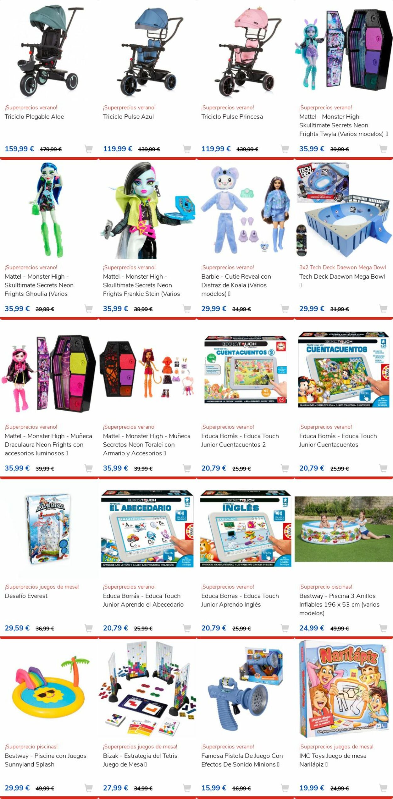 Folleto ToysRUs 16.07.2024 - 31.07.2024