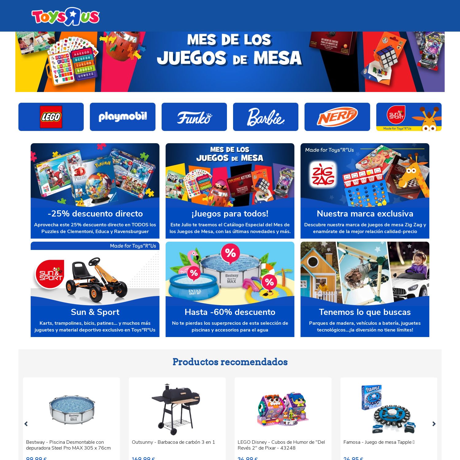 Folleto ToysRUs 16.07.2024 - 31.07.2024