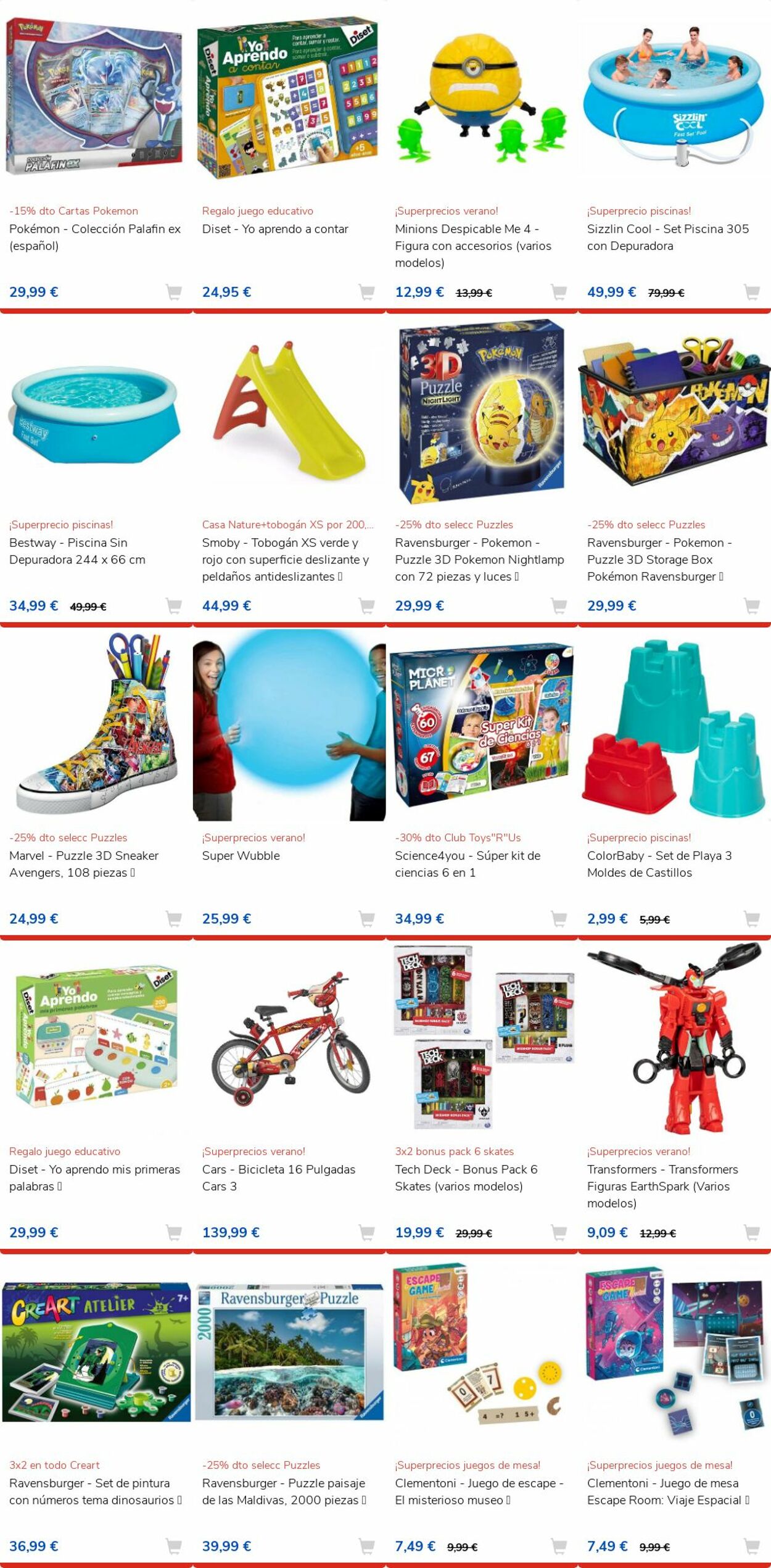 Folleto ToysRUs 16.07.2024 - 31.07.2024