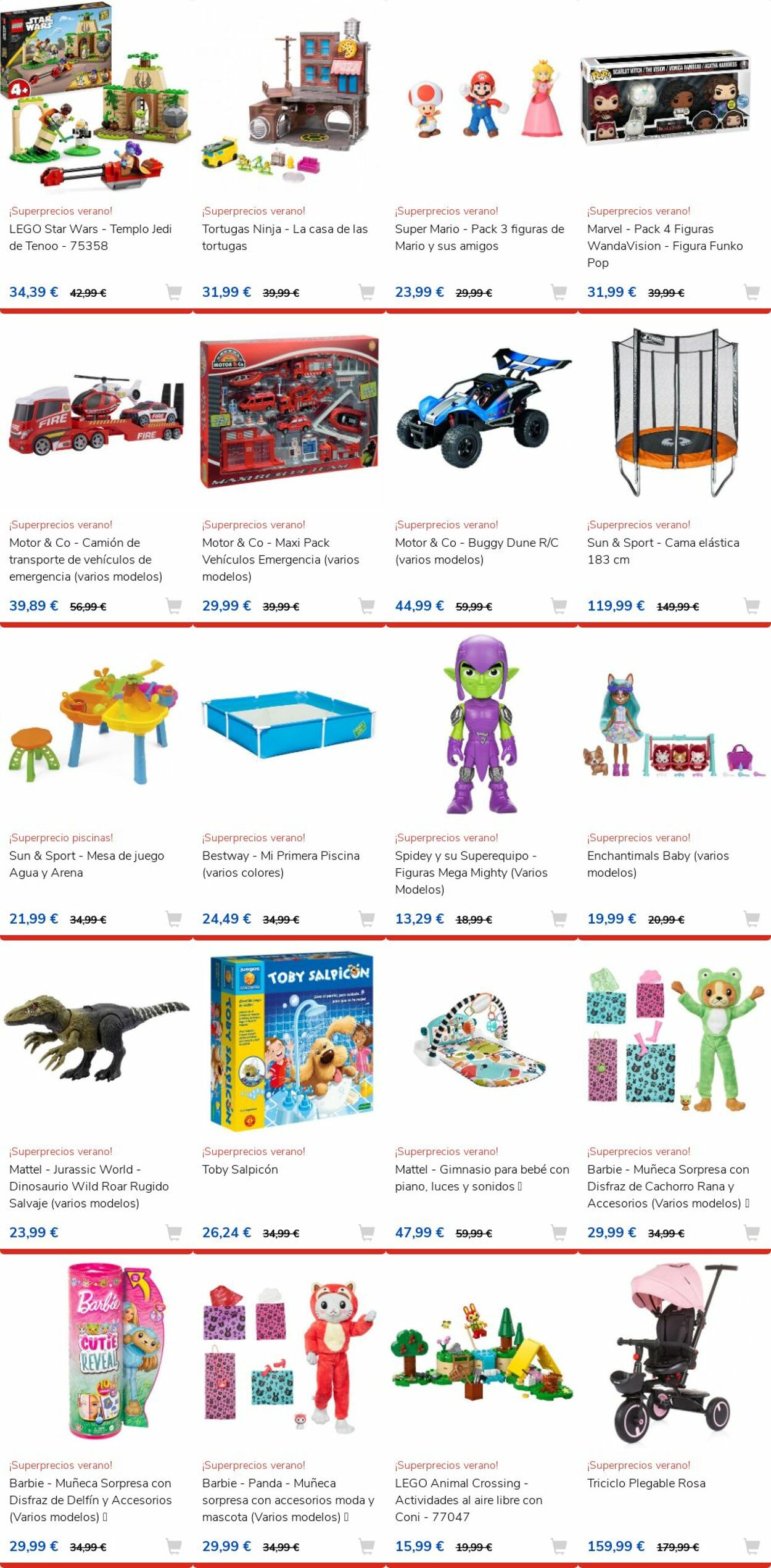 Folleto ToysRUs 16.07.2024 - 31.07.2024