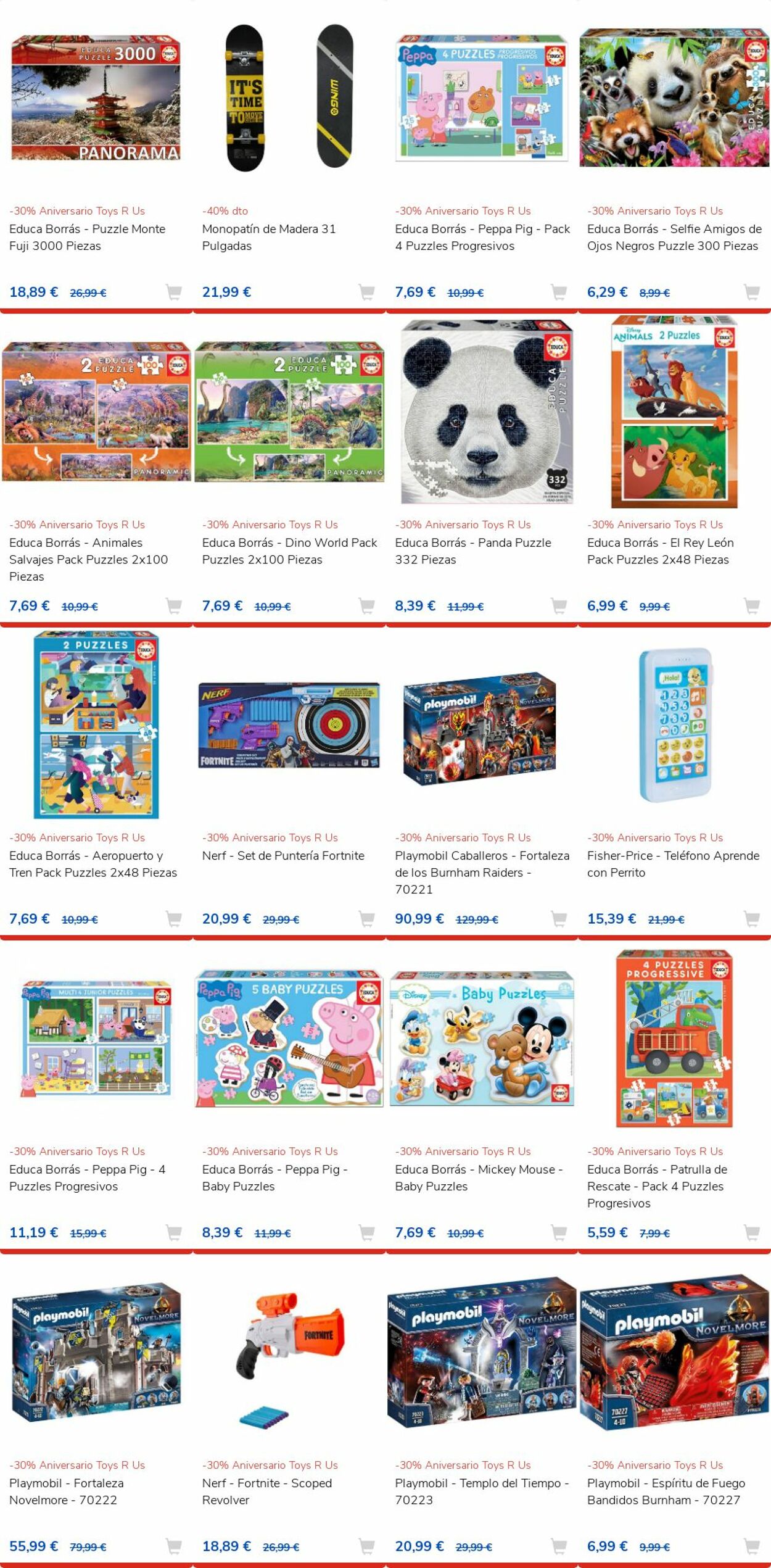 Folleto ToysRUs 29.10.2022 - 12.11.2022