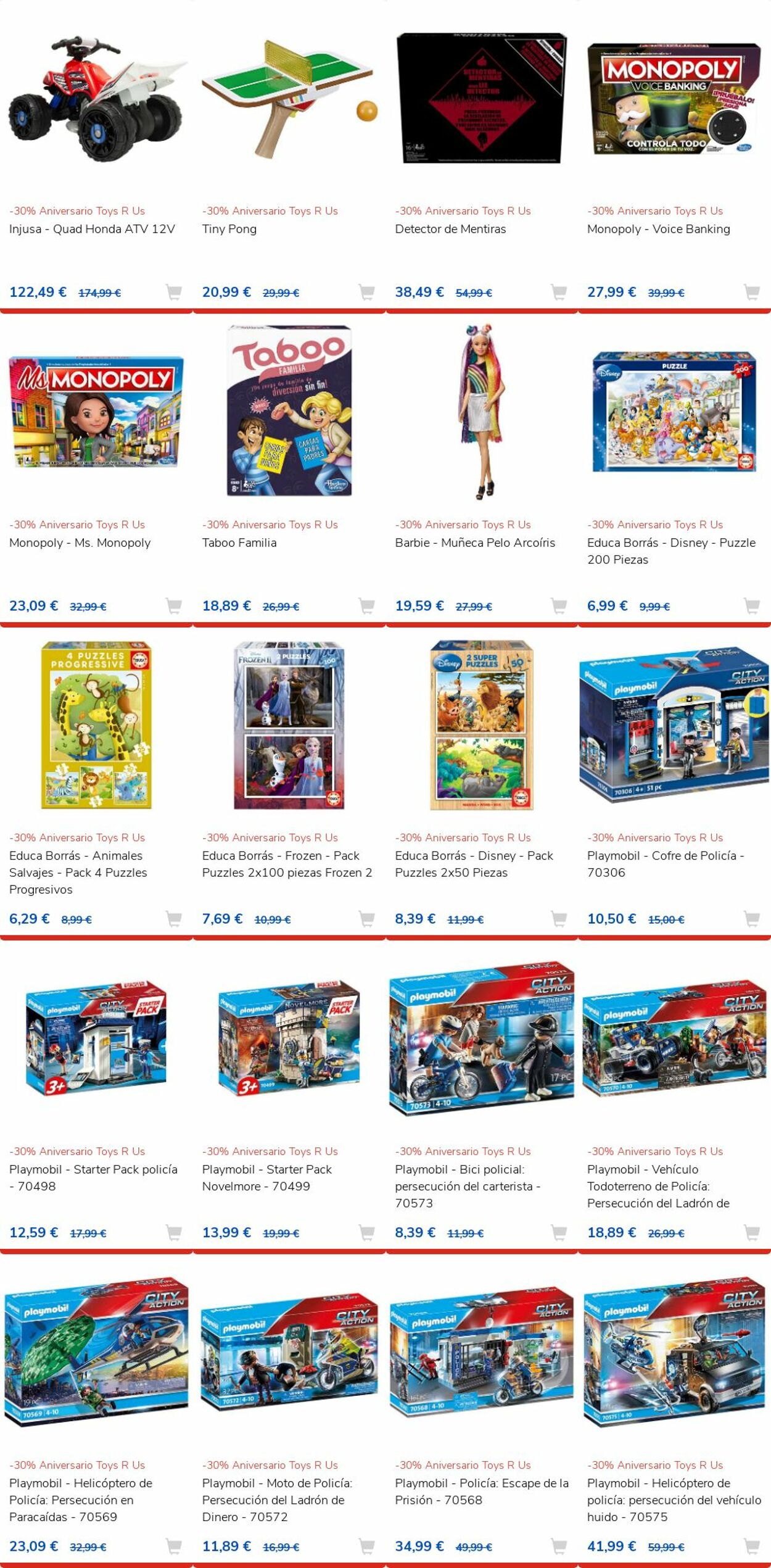 Folleto ToysRUs 29.10.2022 - 12.11.2022