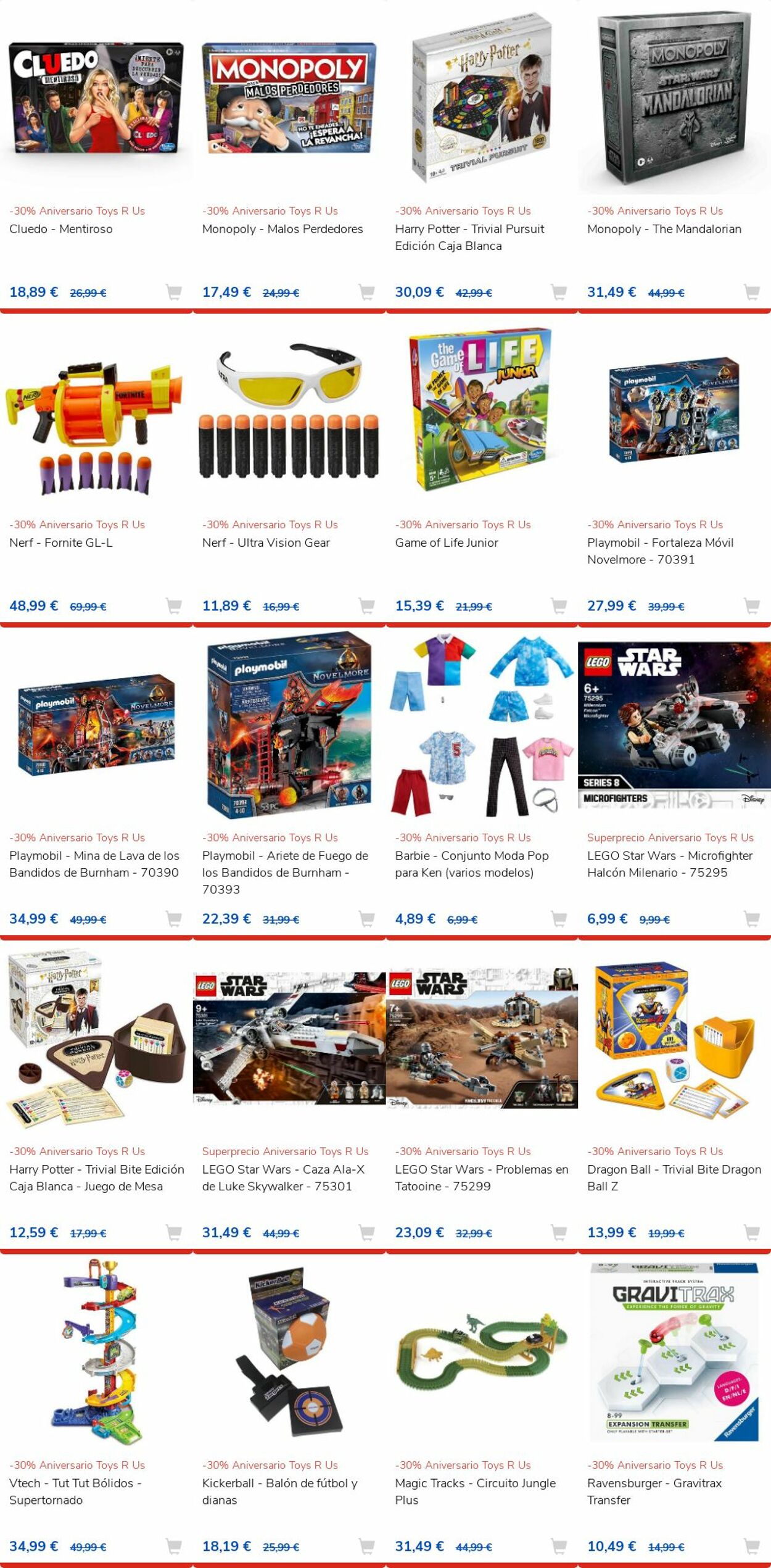 Folleto ToysRUs 29.10.2022 - 12.11.2022