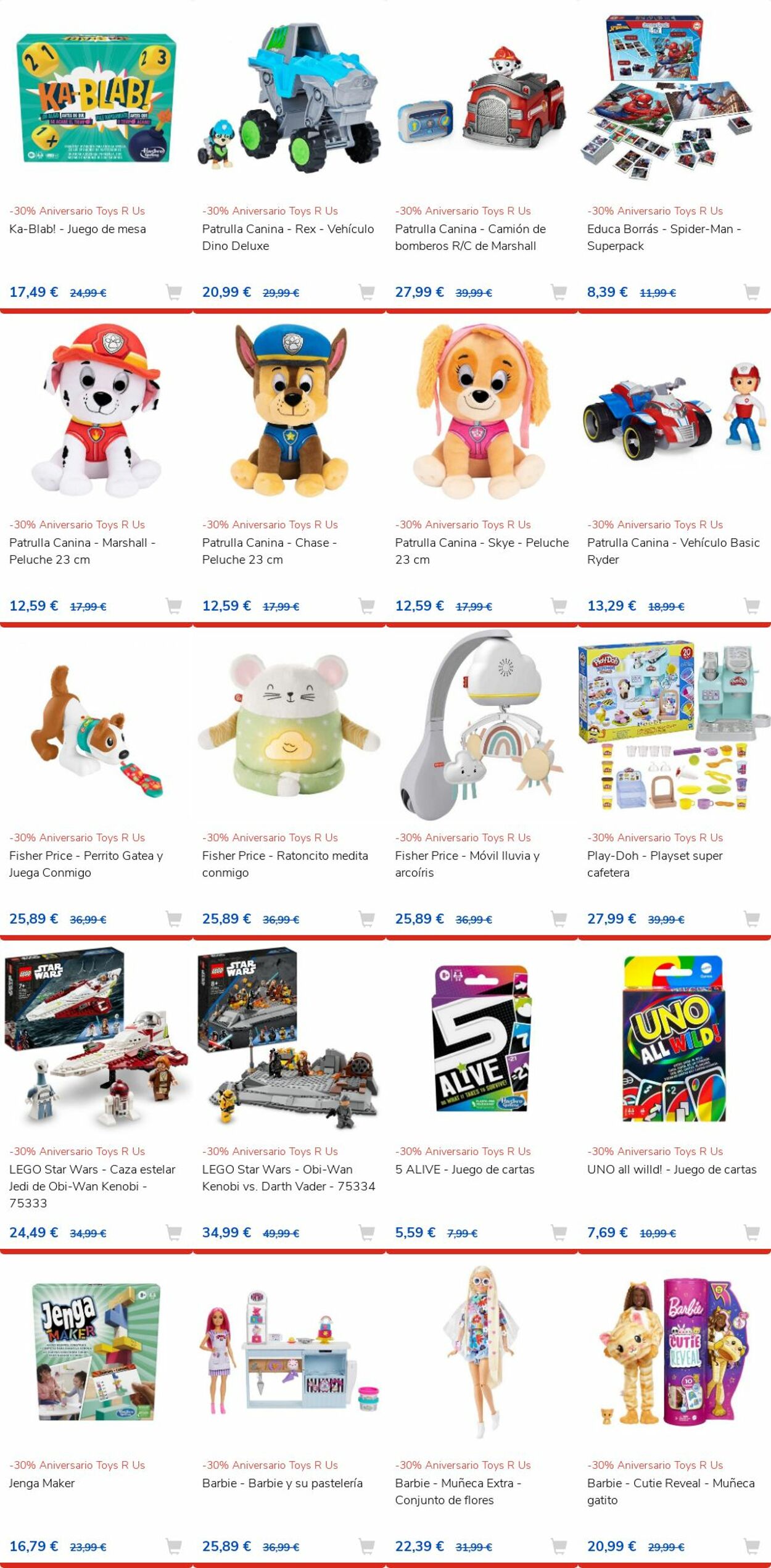 Folleto ToysRUs 29.10.2022 - 12.11.2022