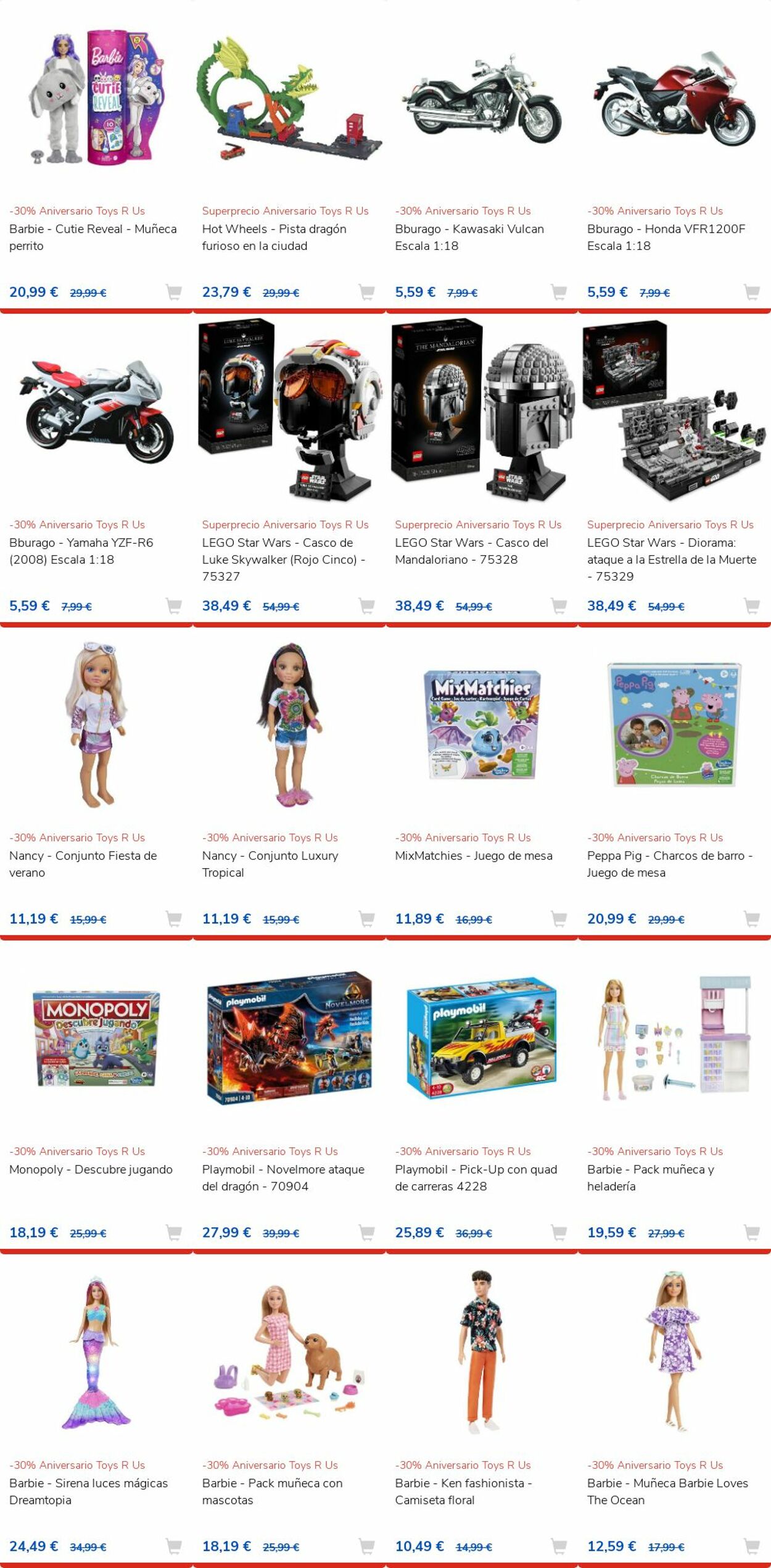 Folleto ToysRUs 29.10.2022 - 12.11.2022