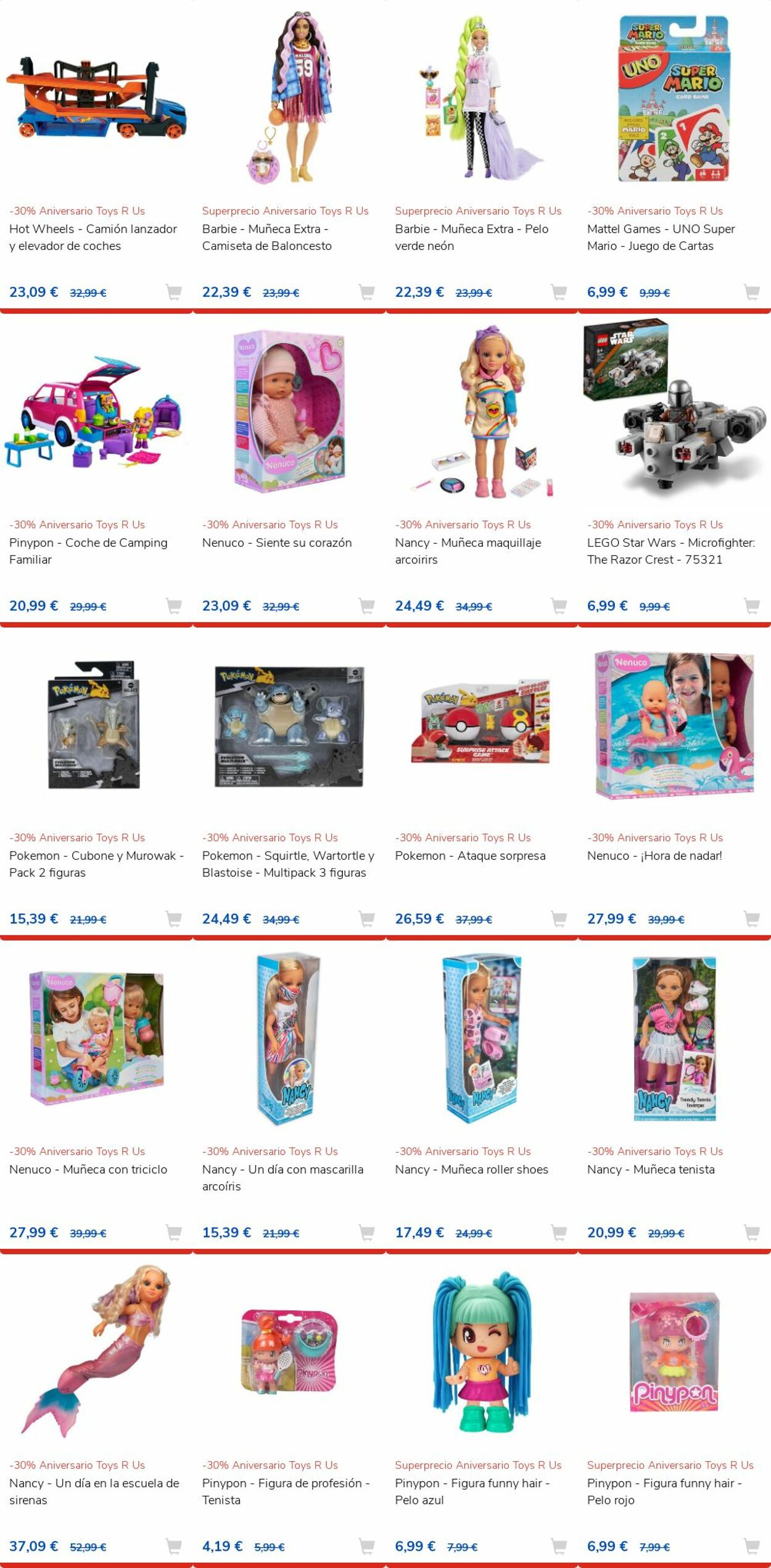 Folleto ToysRUs 29.10.2022 - 12.11.2022