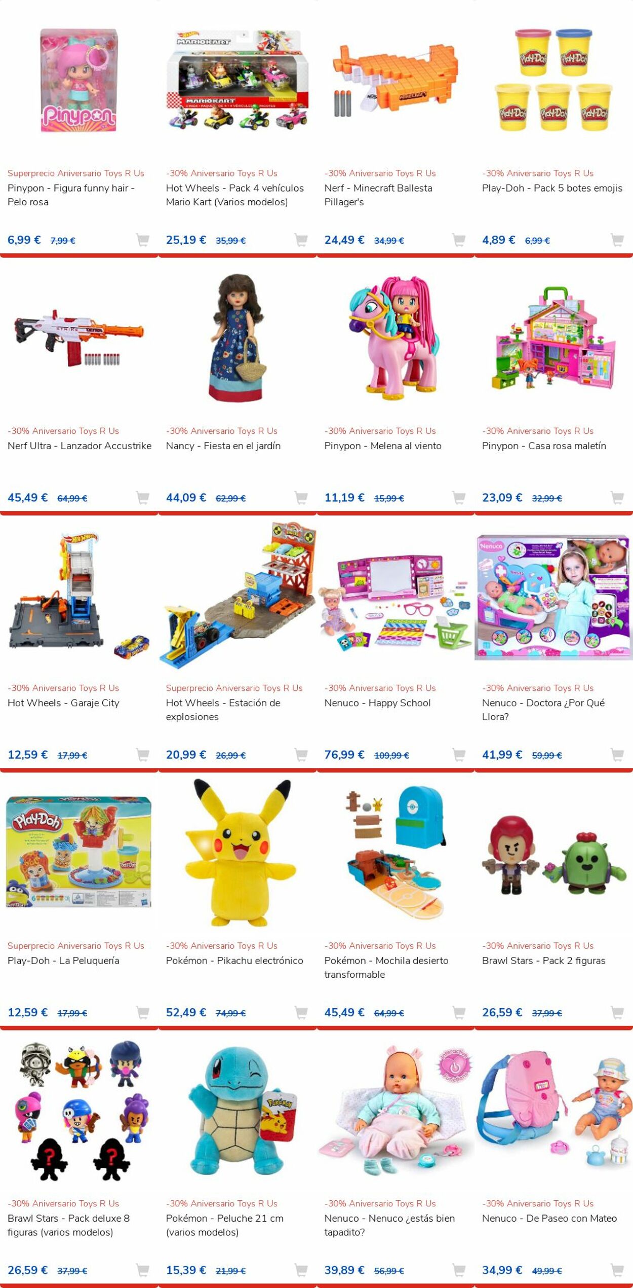 Folleto ToysRUs 29.10.2022 - 12.11.2022