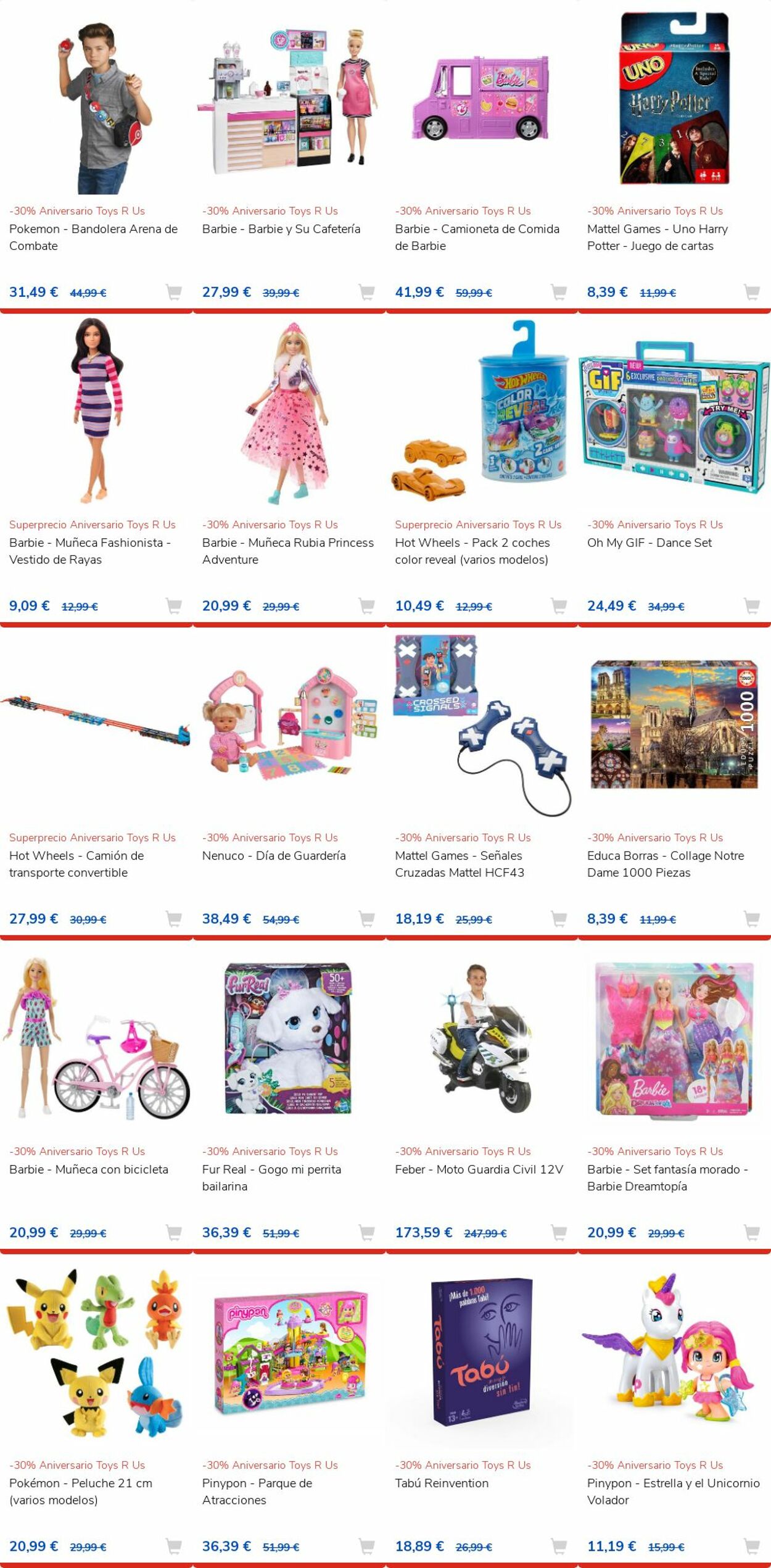 Folleto ToysRUs 29.10.2022 - 12.11.2022