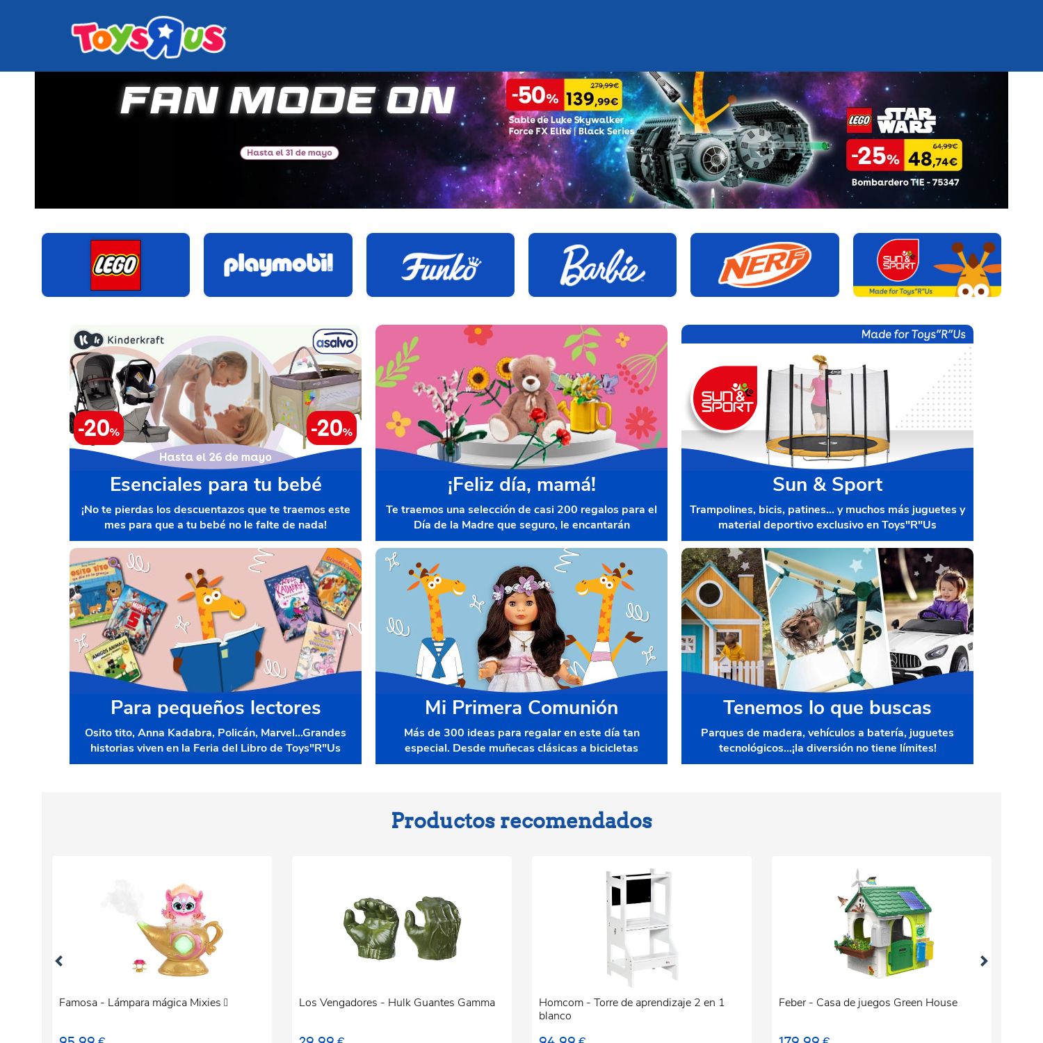 Folleto ToysRUs 01.05.2024 - 16.05.2024