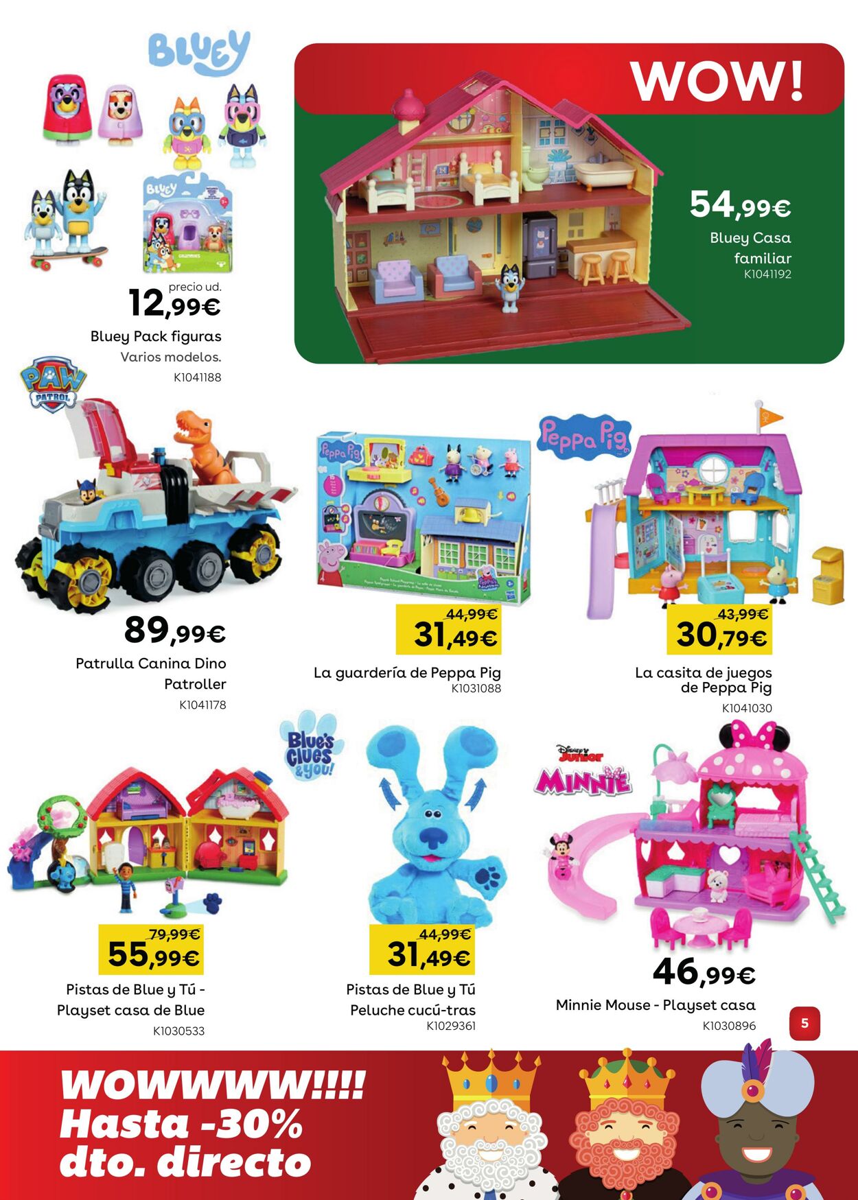 Folleto ToysRUs 26.12.2022 - 05.01.2023