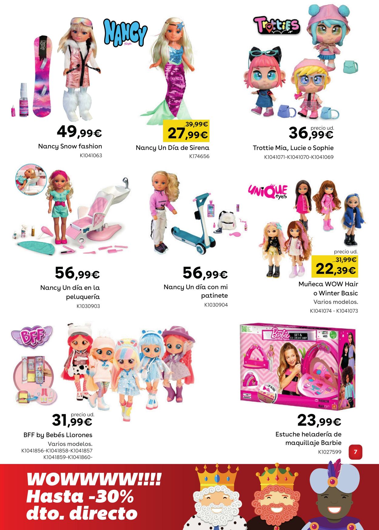 Folleto ToysRUs 26.12.2022 - 05.01.2023