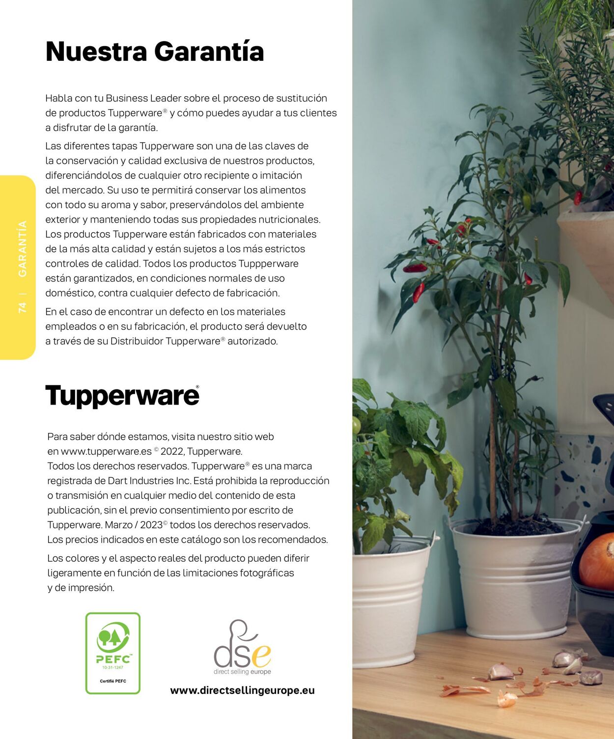 Folleto Tupperware 06.03.2023 - 06.09.2023