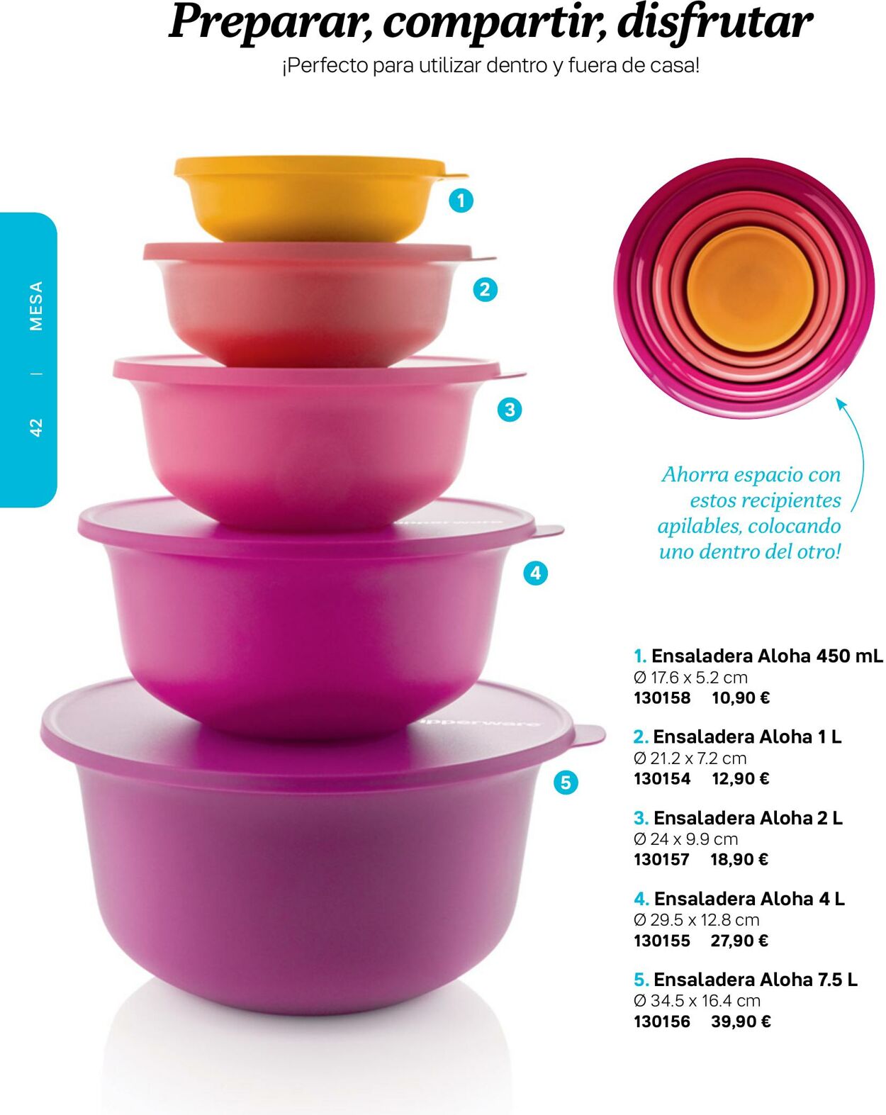 Folleto Tupperware 06.03.2023 - 06.09.2023