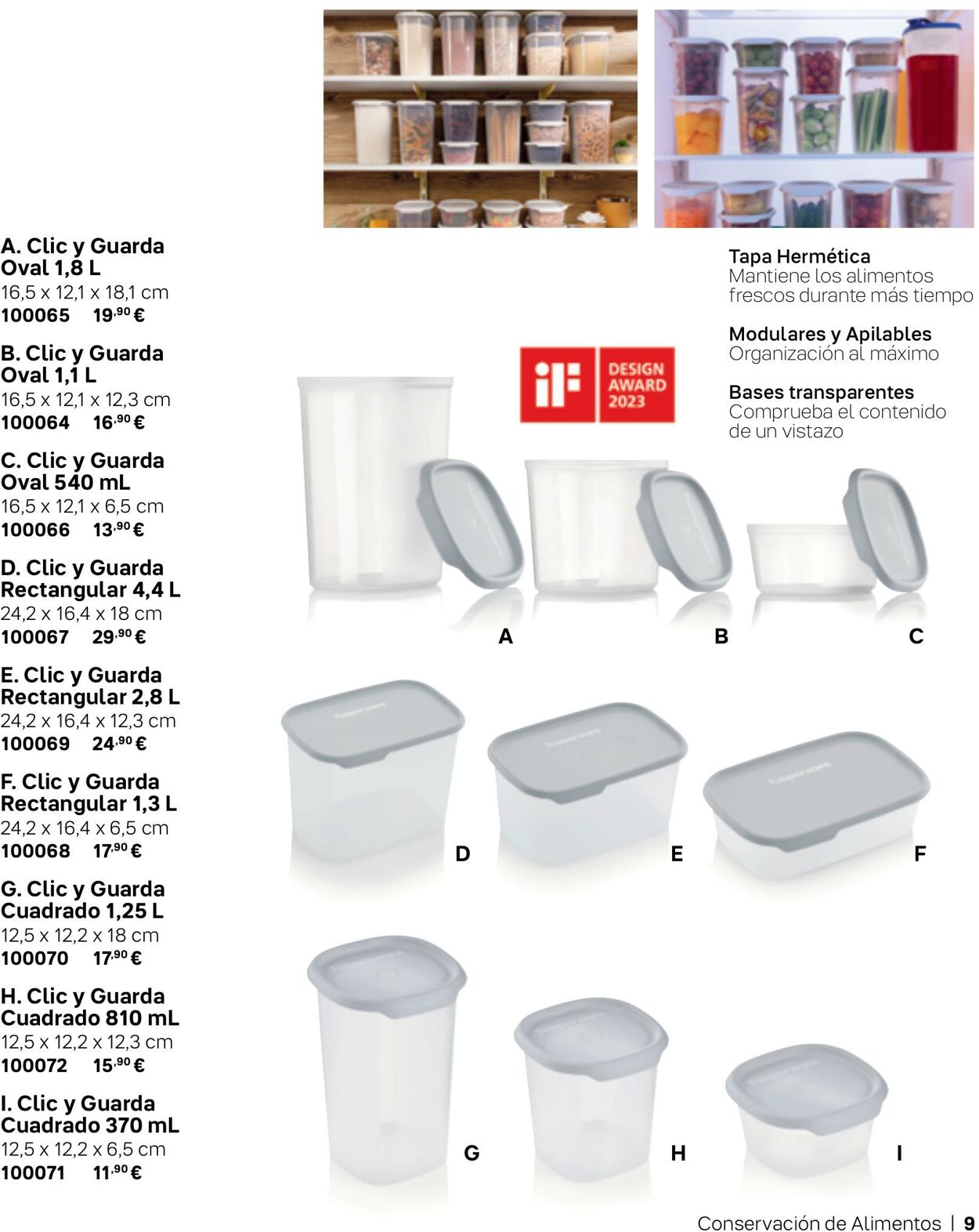 Folleto Tupperware 04.09.2023 - 30.09.2023