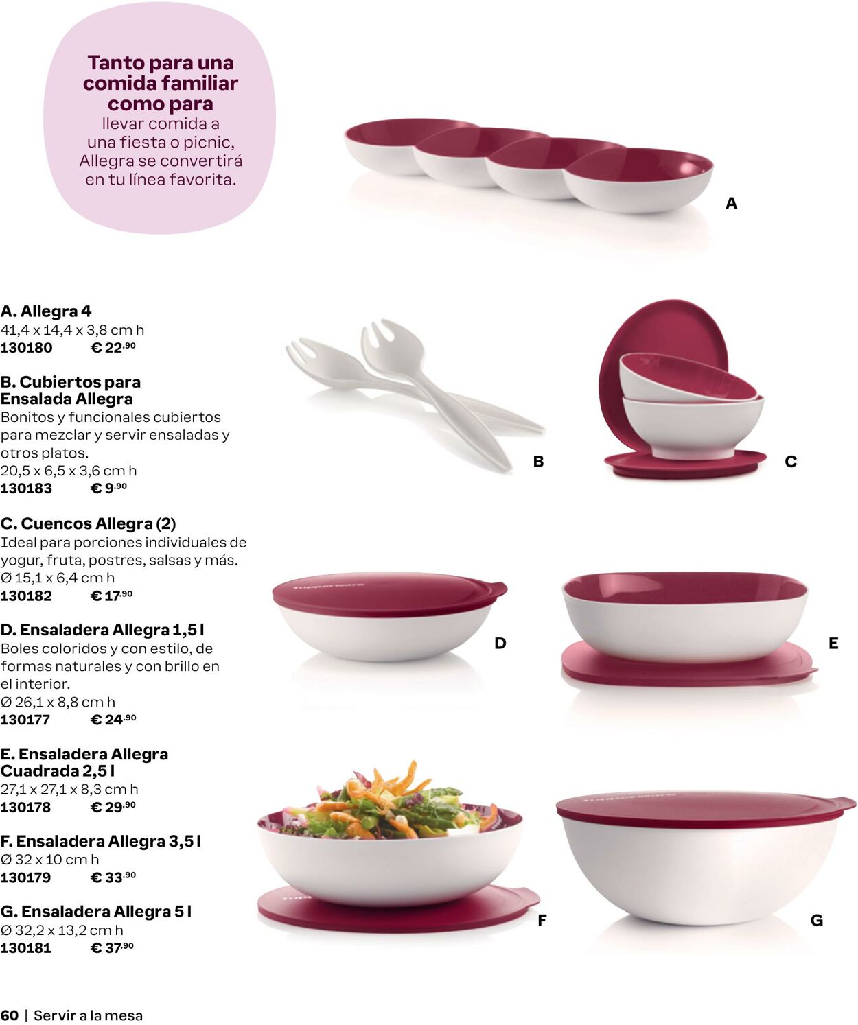 Folleto Tupperware 01.09.2024 - 31.01.2025