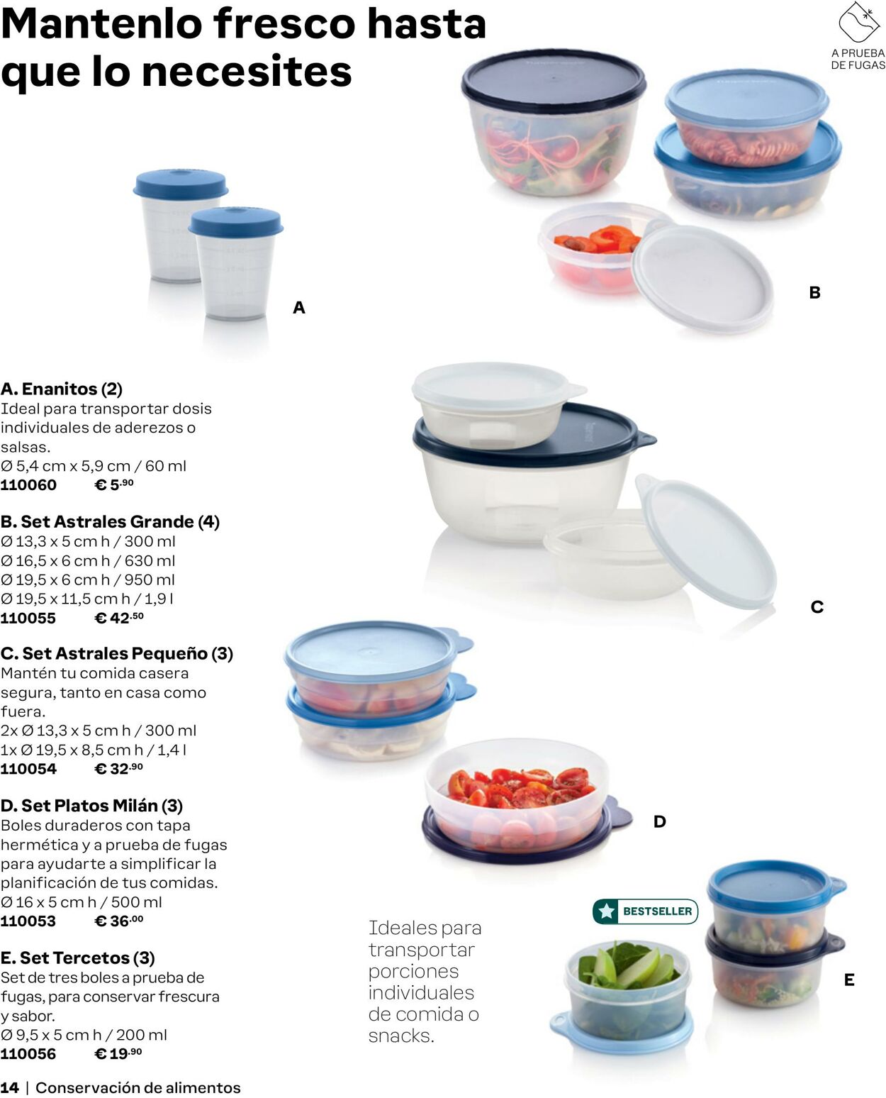 Folleto Tupperware 01.09.2024 - 31.01.2025