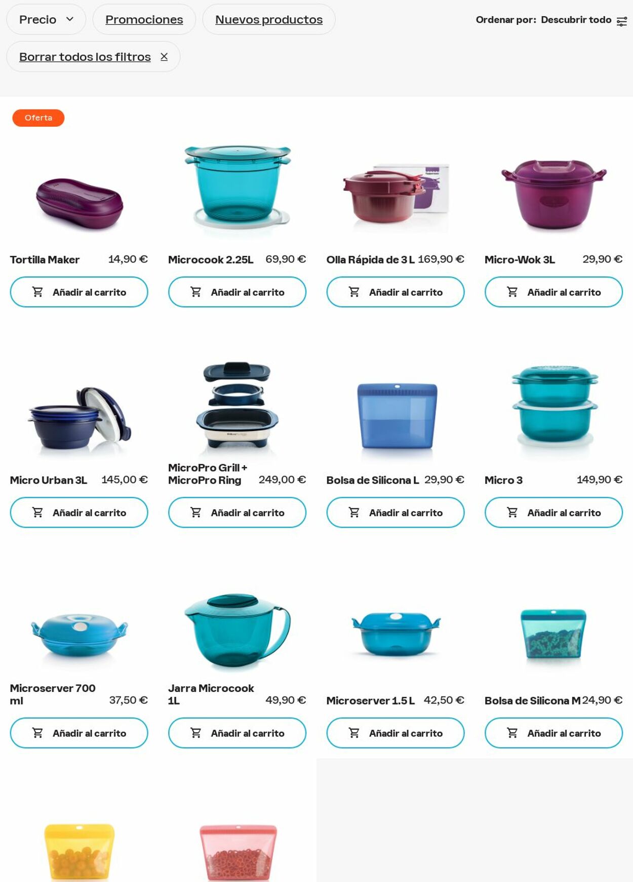 Folleto Tupperware 01.07.2024 - 10.07.2024