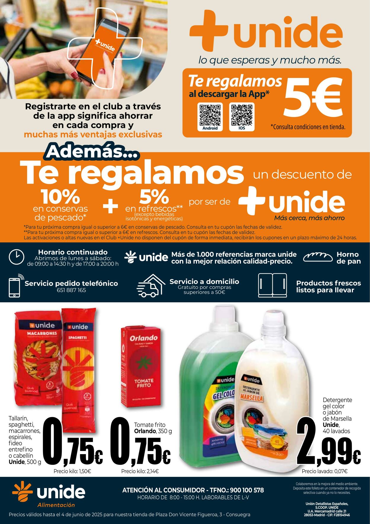 Folleto Unide Supermercados 29.05.2025 - 04.06.2025