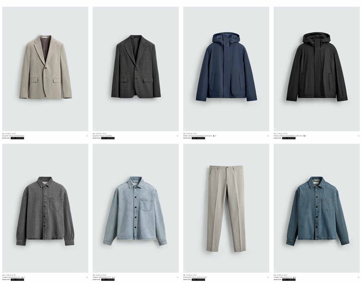 Folleto ZARA 22.09.2025 - 01.10.2025