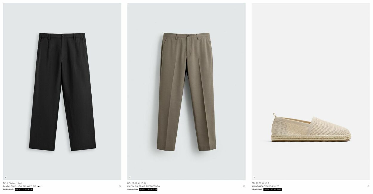 Folleto ZARA 08.09.2025 - 17.09.2025