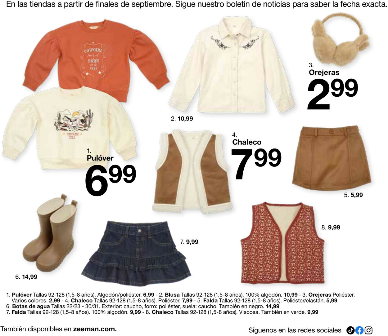 Folleto Zeeman 16.07.2025 - 16.08.2025