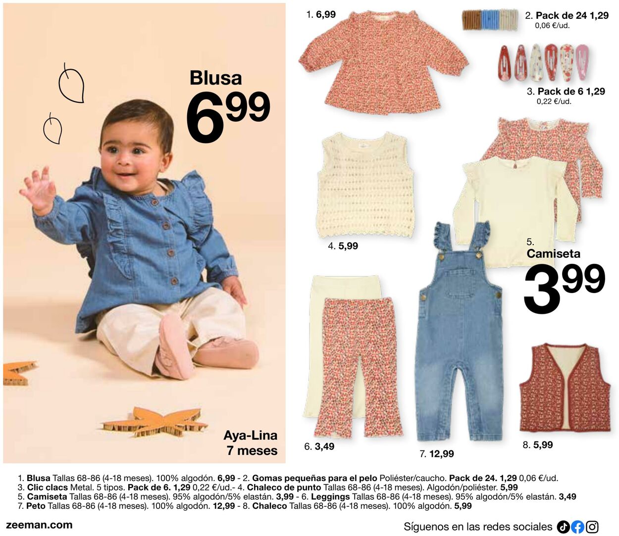 Folleto Zeeman 16.07.2025 - 16.08.2025