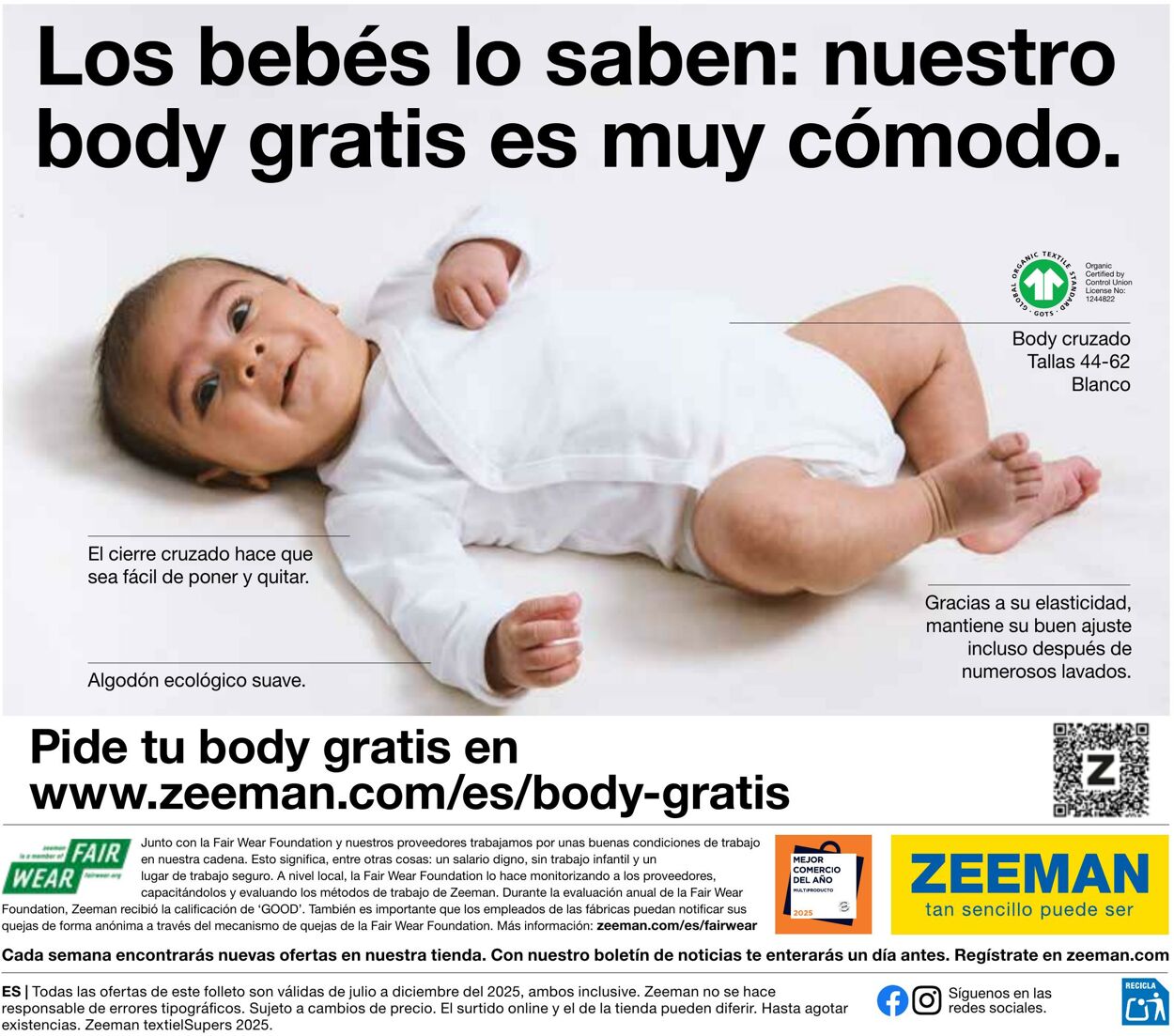 Folleto Zeeman 16.07.2025 - 16.08.2025