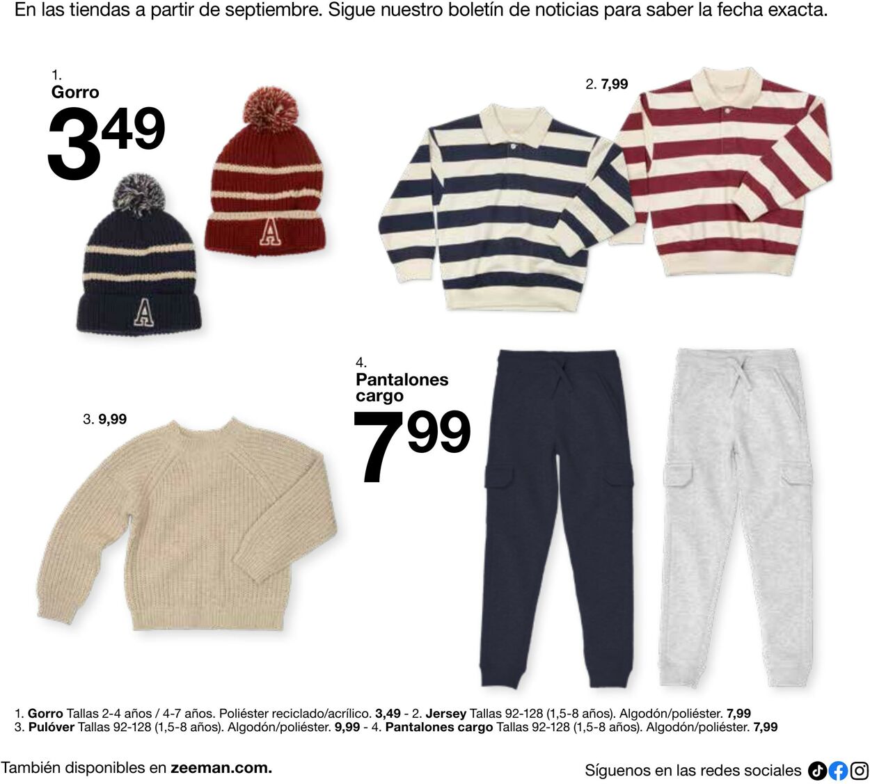 Folleto Zeeman 16.07.2025 - 16.08.2025