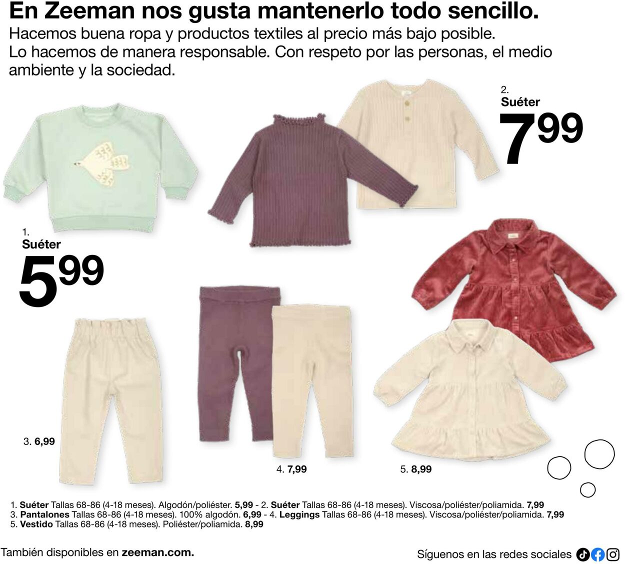 Folleto Zeeman 16.07.2025 - 16.08.2025