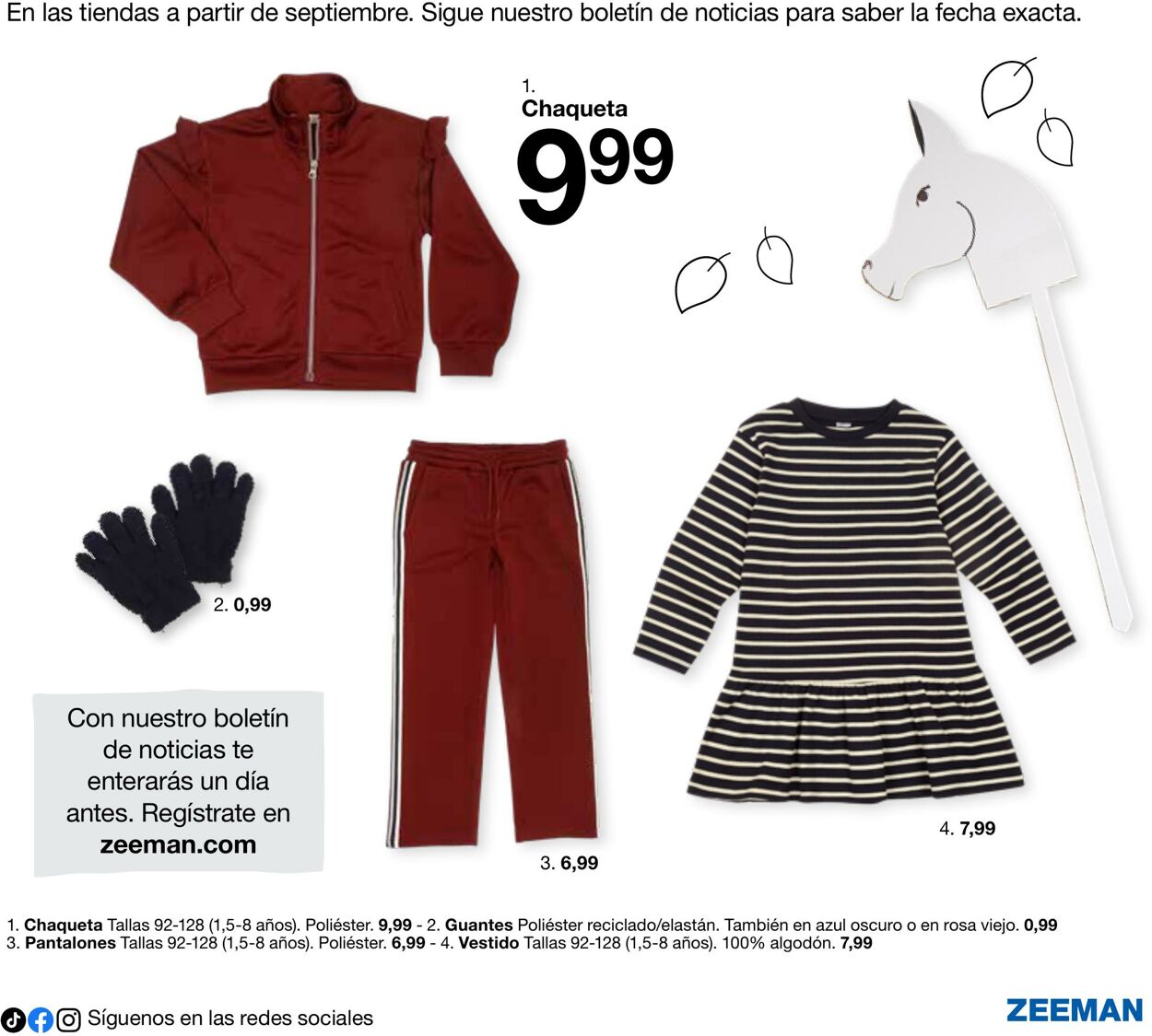 Folleto Zeeman 16.07.2025 - 16.08.2025