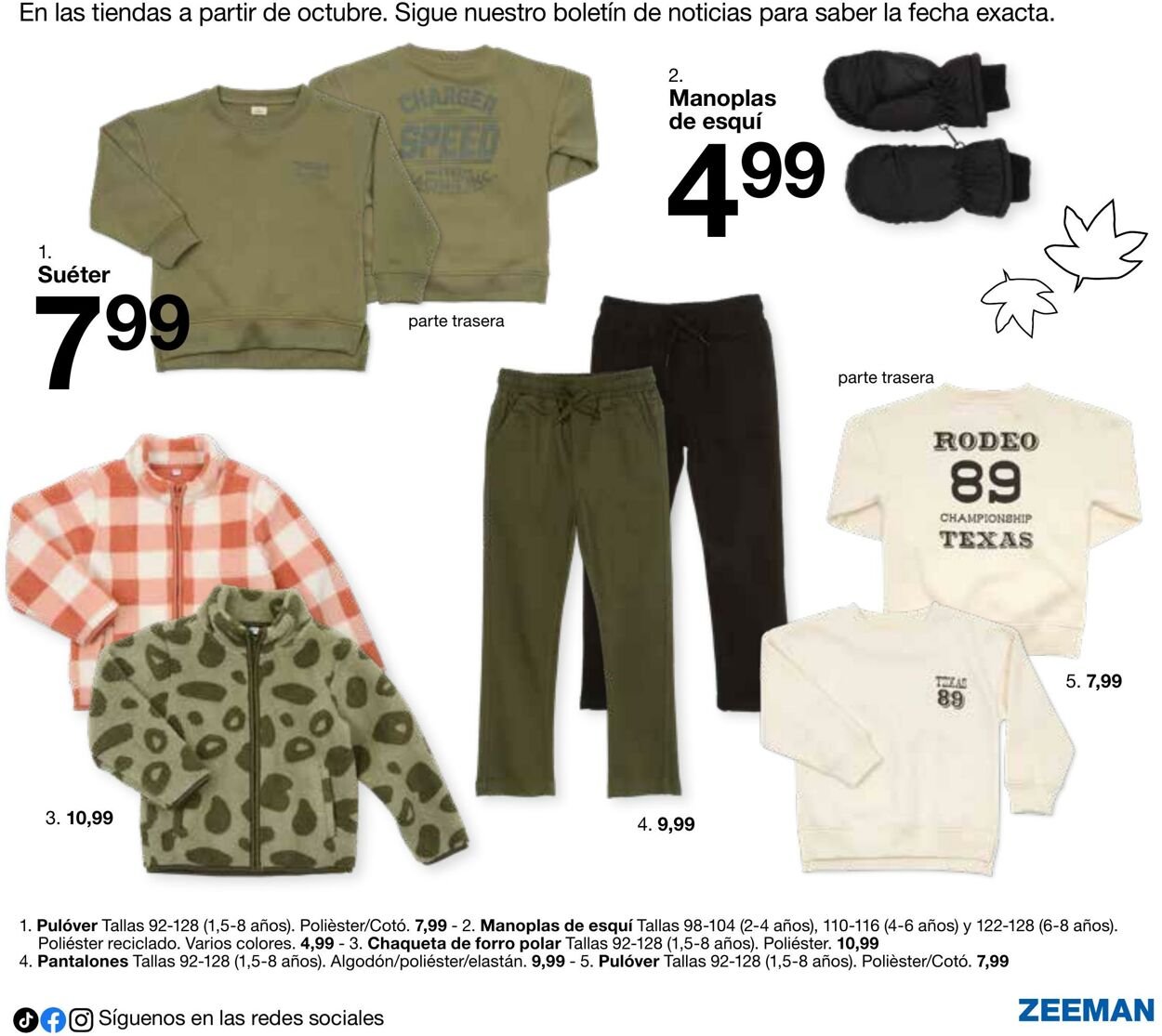 Folleto Zeeman 16.07.2025 - 16.08.2025