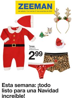 Folleto Zeeman 15.11.2025 - 21.11.2025