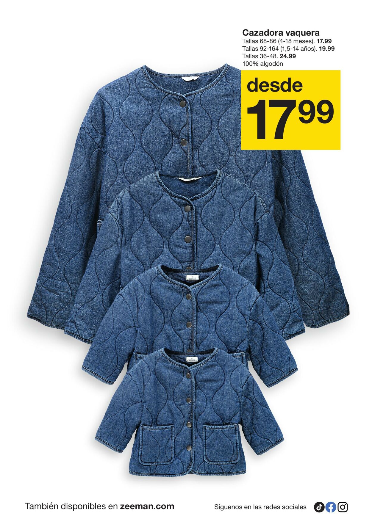Folleto Zeeman 13.09.2025 - 26.09.2025