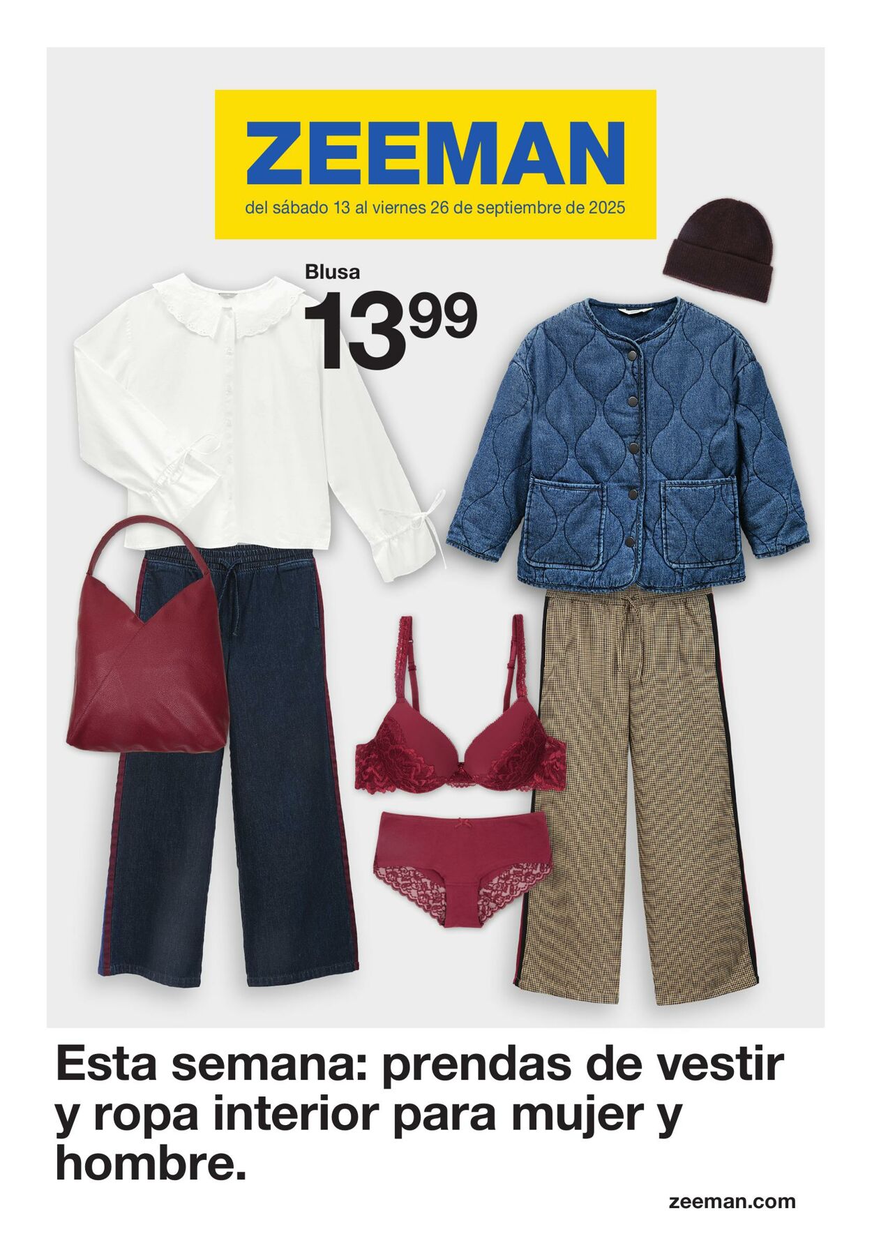 Folleto Zeeman 13.09.2025 - 26.09.2025