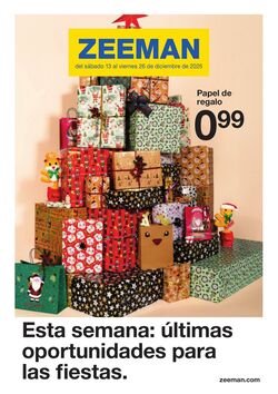 Folleto Zeeman 13.12.2025 - 26.12.2025