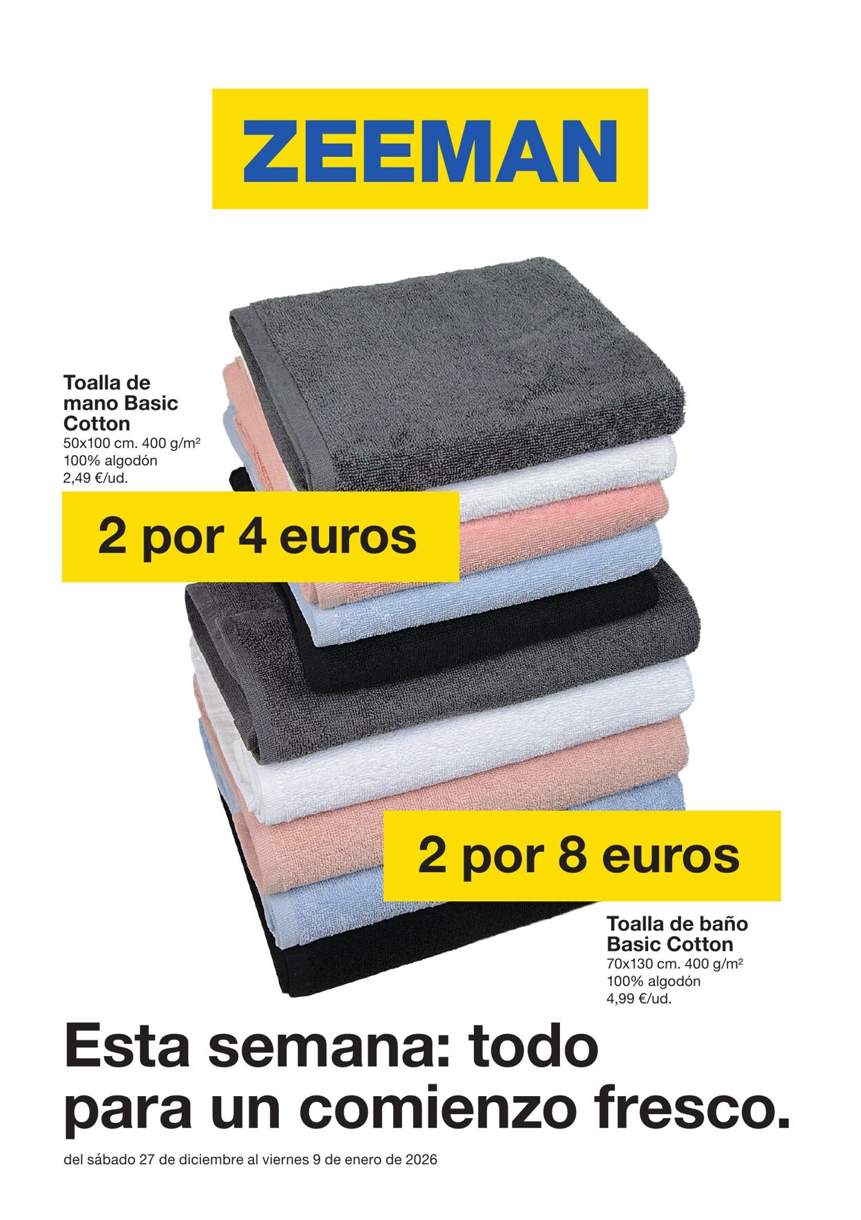 Zeeman Folletos promocionales