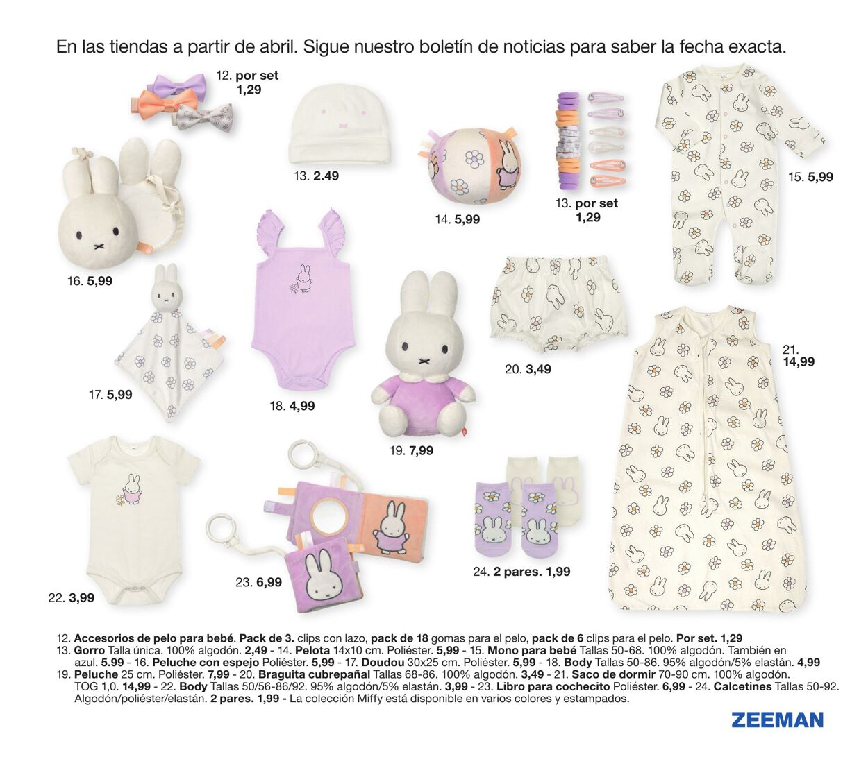Folleto Zeeman 13.05.2025 - 13.06.2025