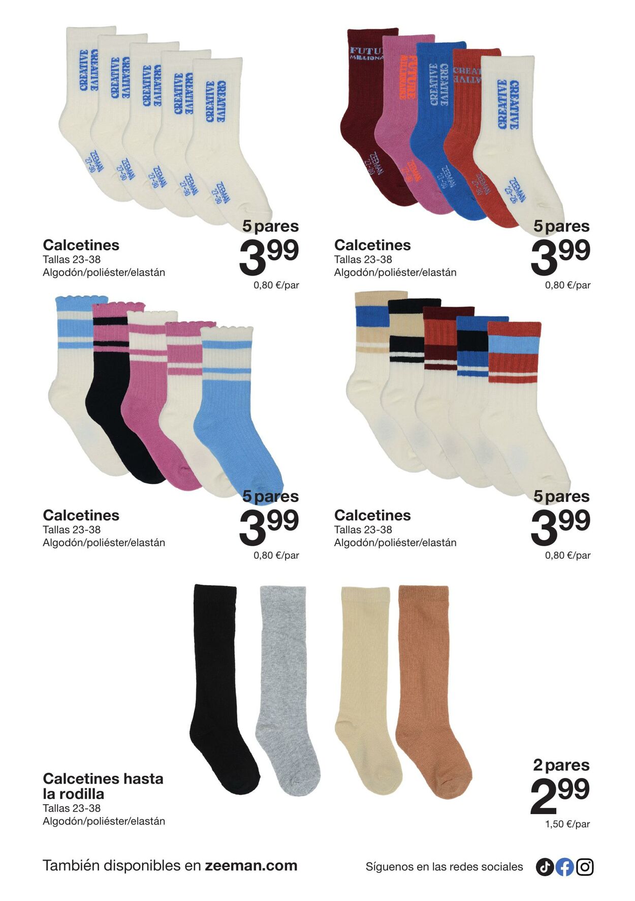 Folleto Zeeman 09.08.2025 - 22.08.2025