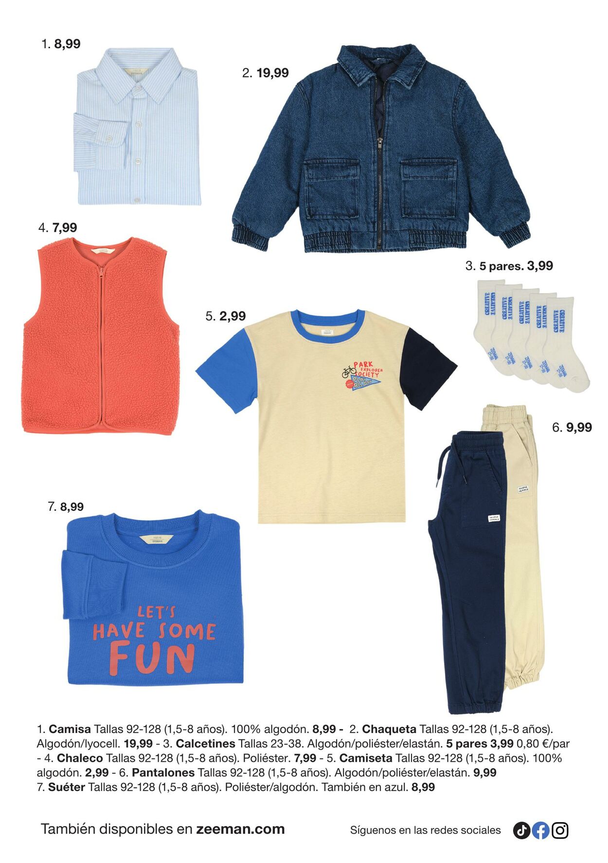 Folleto Zeeman 09.08.2025 - 22.08.2025