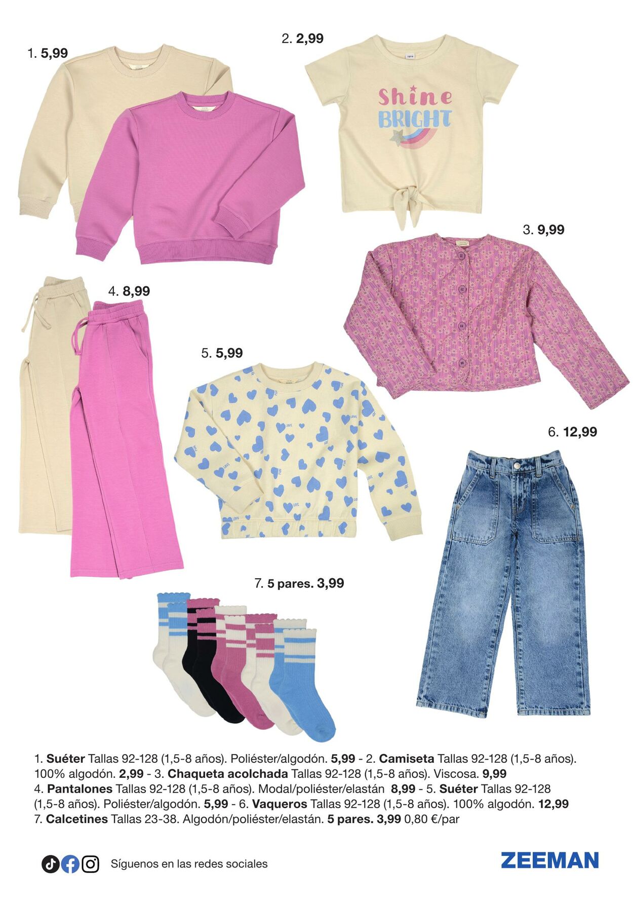Folleto Zeeman 09.08.2025 - 22.08.2025